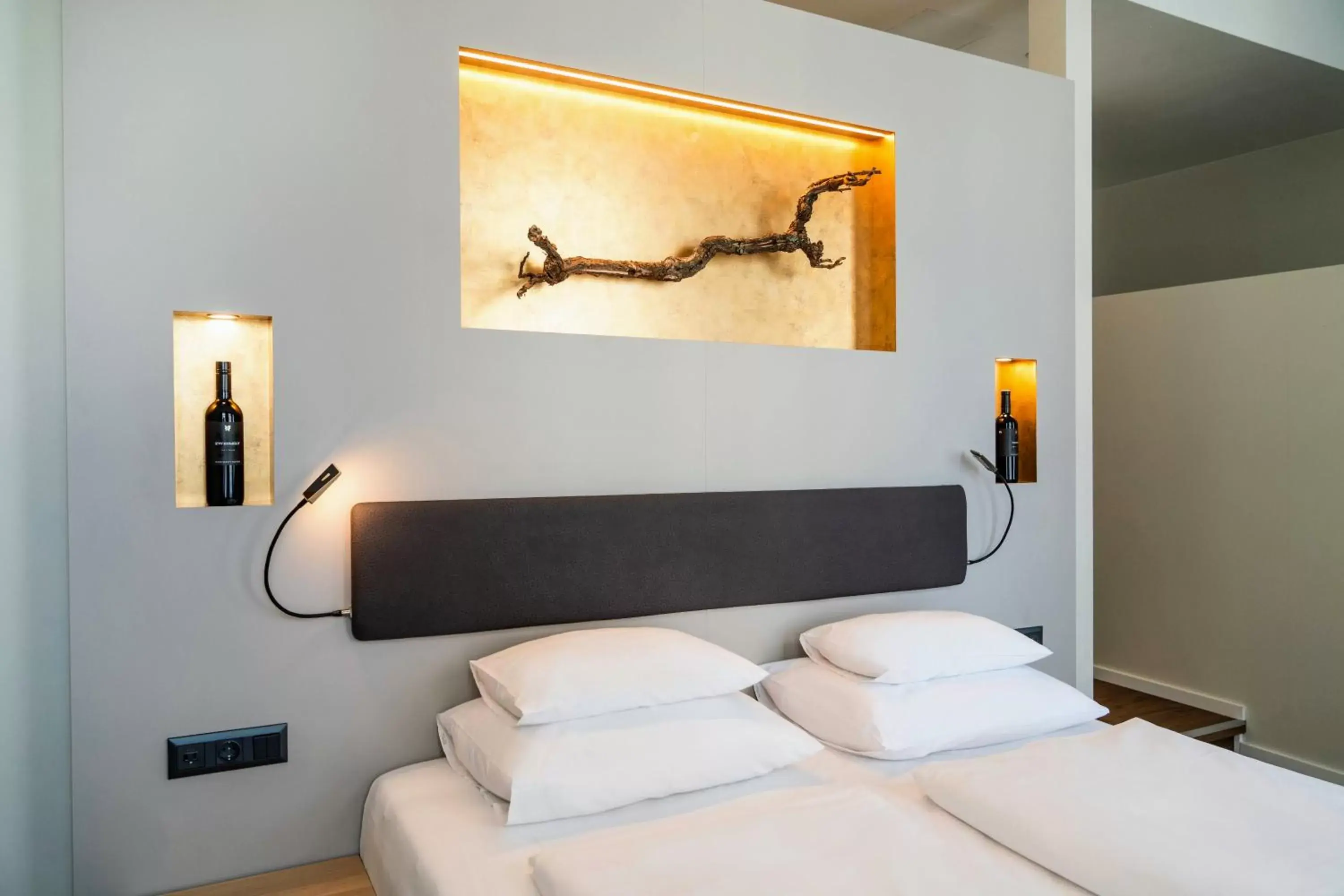 Bed in Hotel Rathaus - Wein & Design