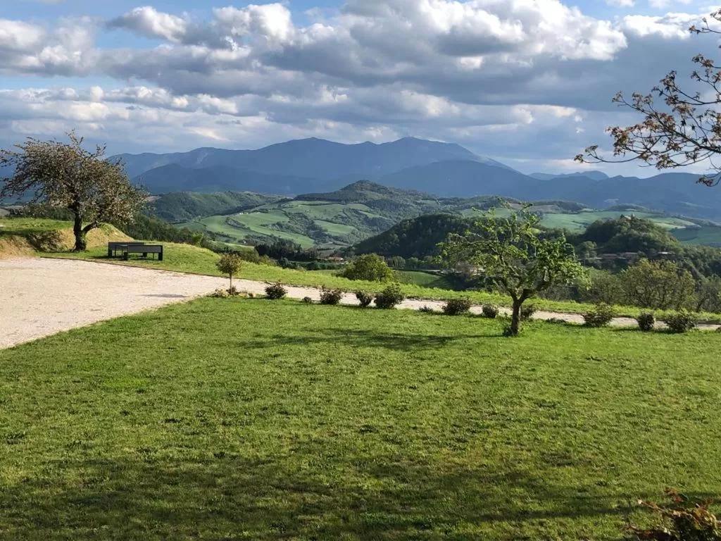 Mountain view in B&B Il Passo