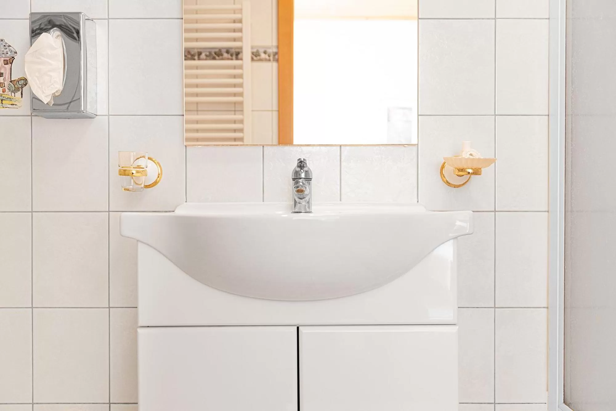 Bathroom in Hotel-Pension Wild