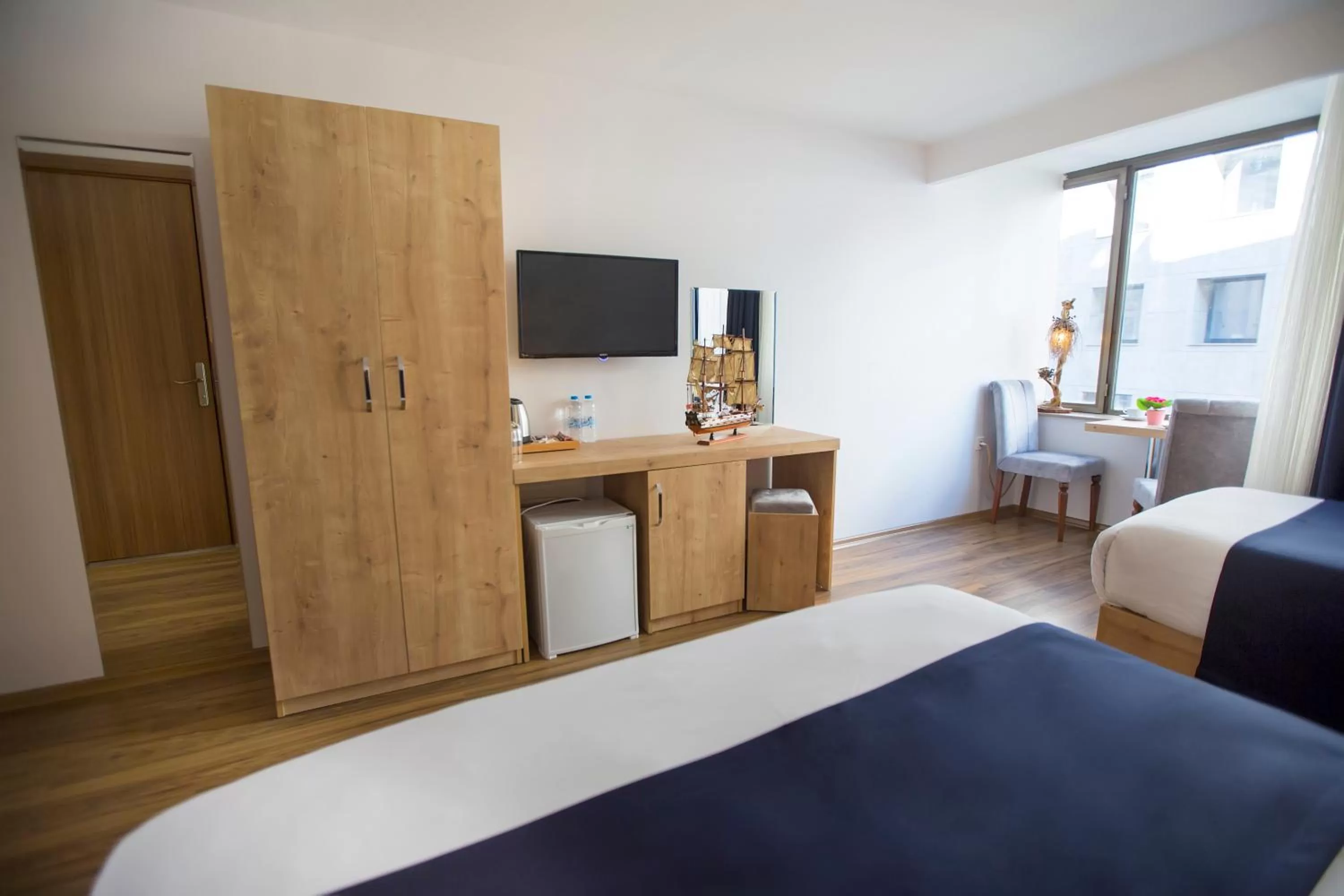 View (from property/room), Bed in Golden Street Hotel