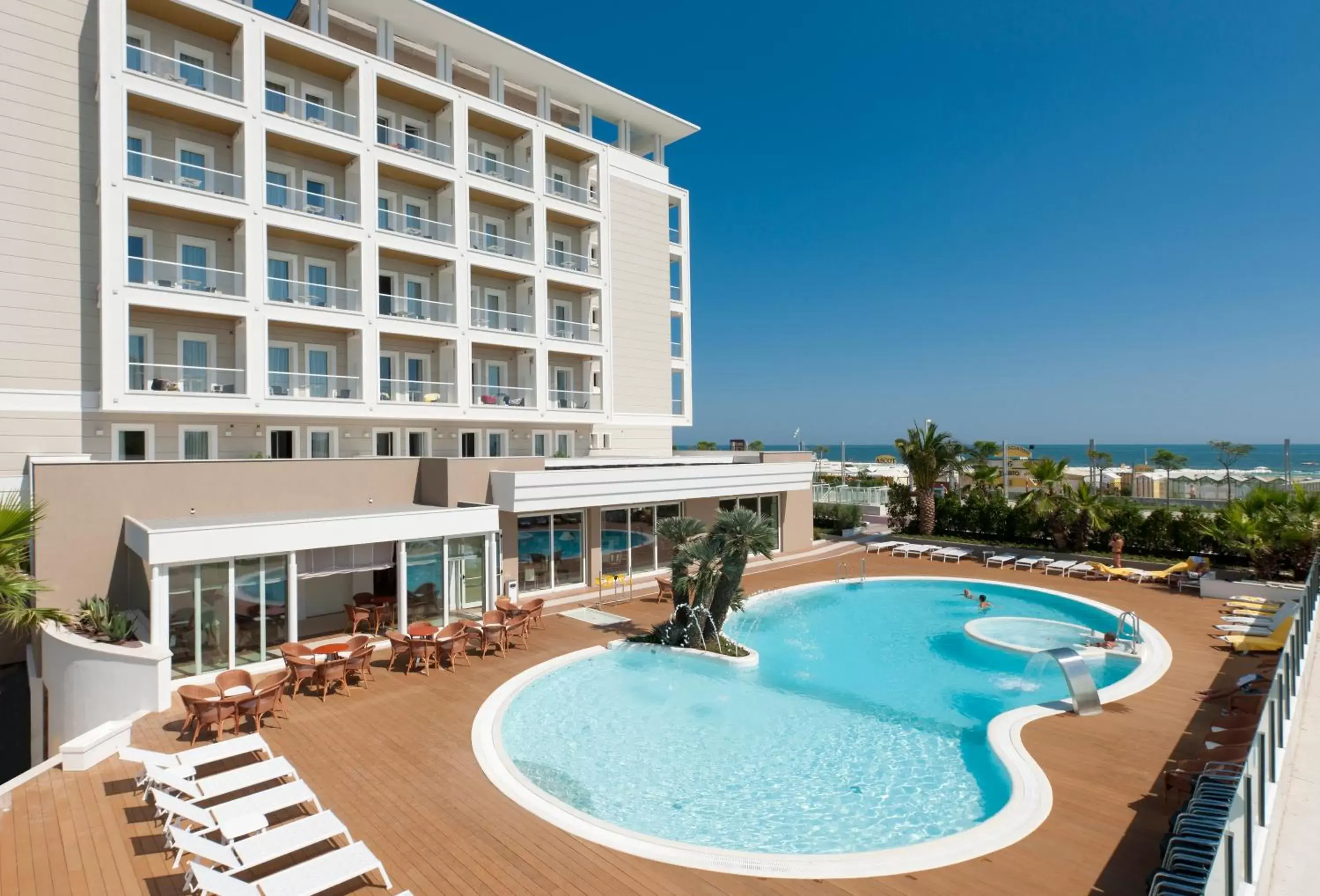 Property building, Swimming Pool in Hotel Ambasciatori