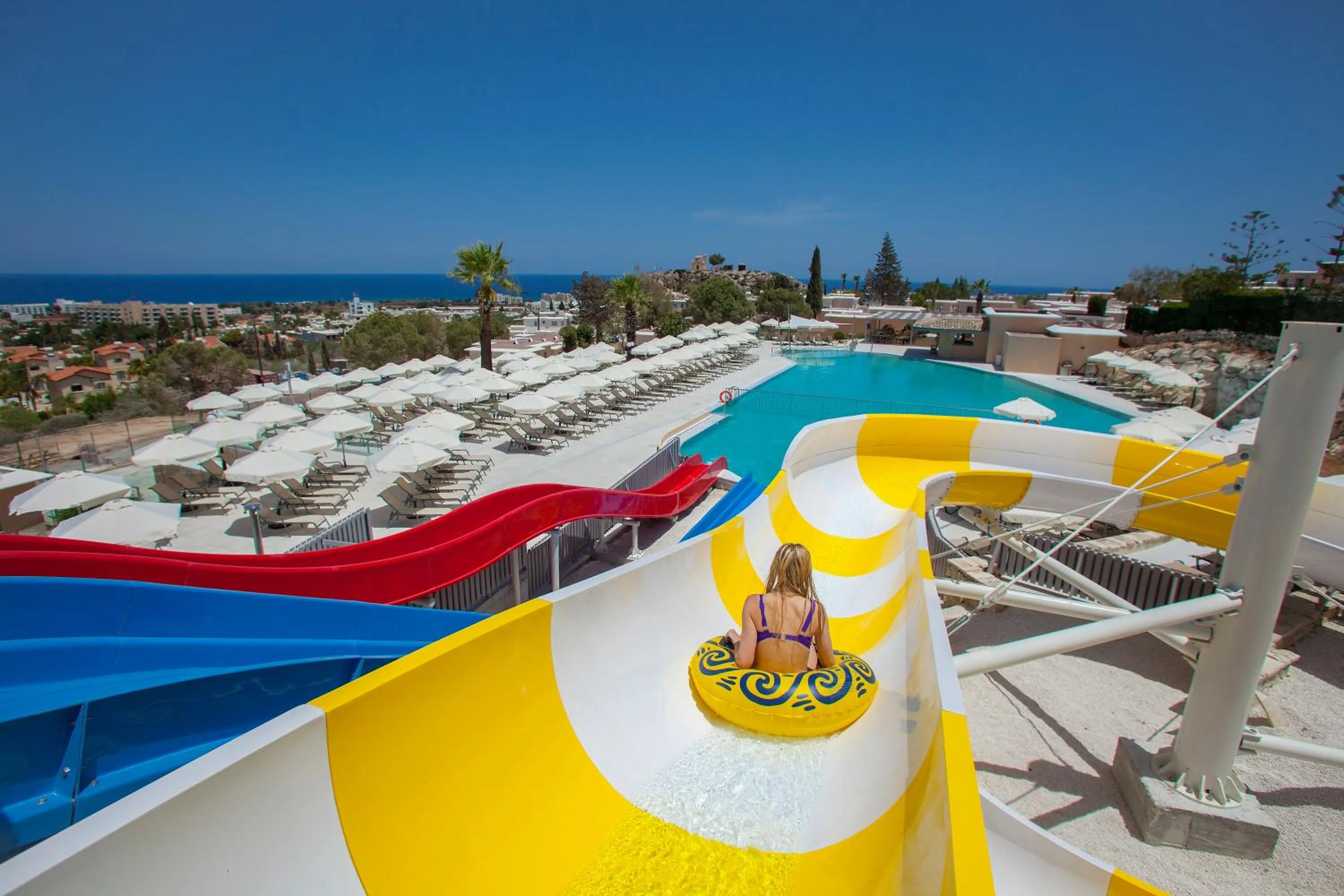 Aqua park in Louis St. Elias Resort & Waterpark