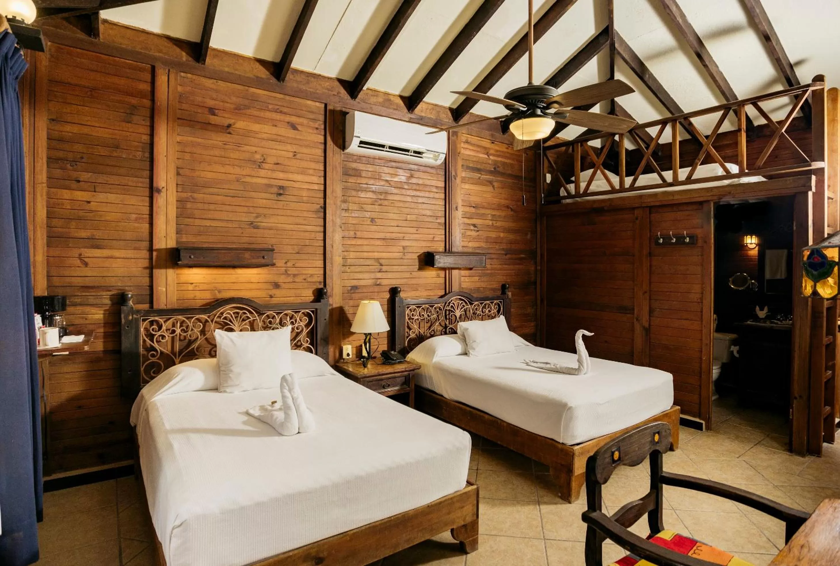 Ocean view Bungalow -  Double Beds in Petit Lafitte Beach Front Hotel & Bungalows