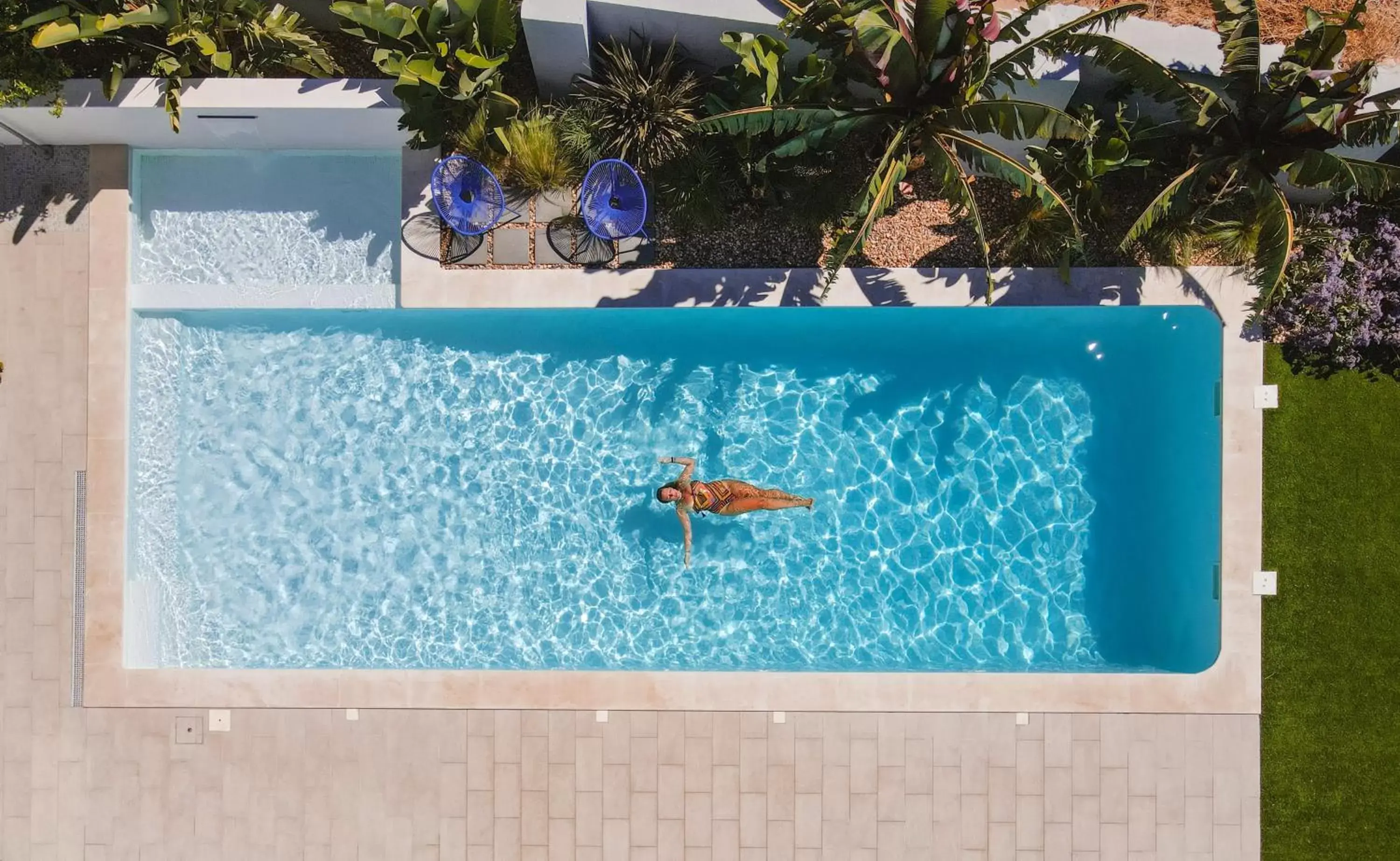 Bird's eye view, Swimming Pool in Vila Milreu Guest House