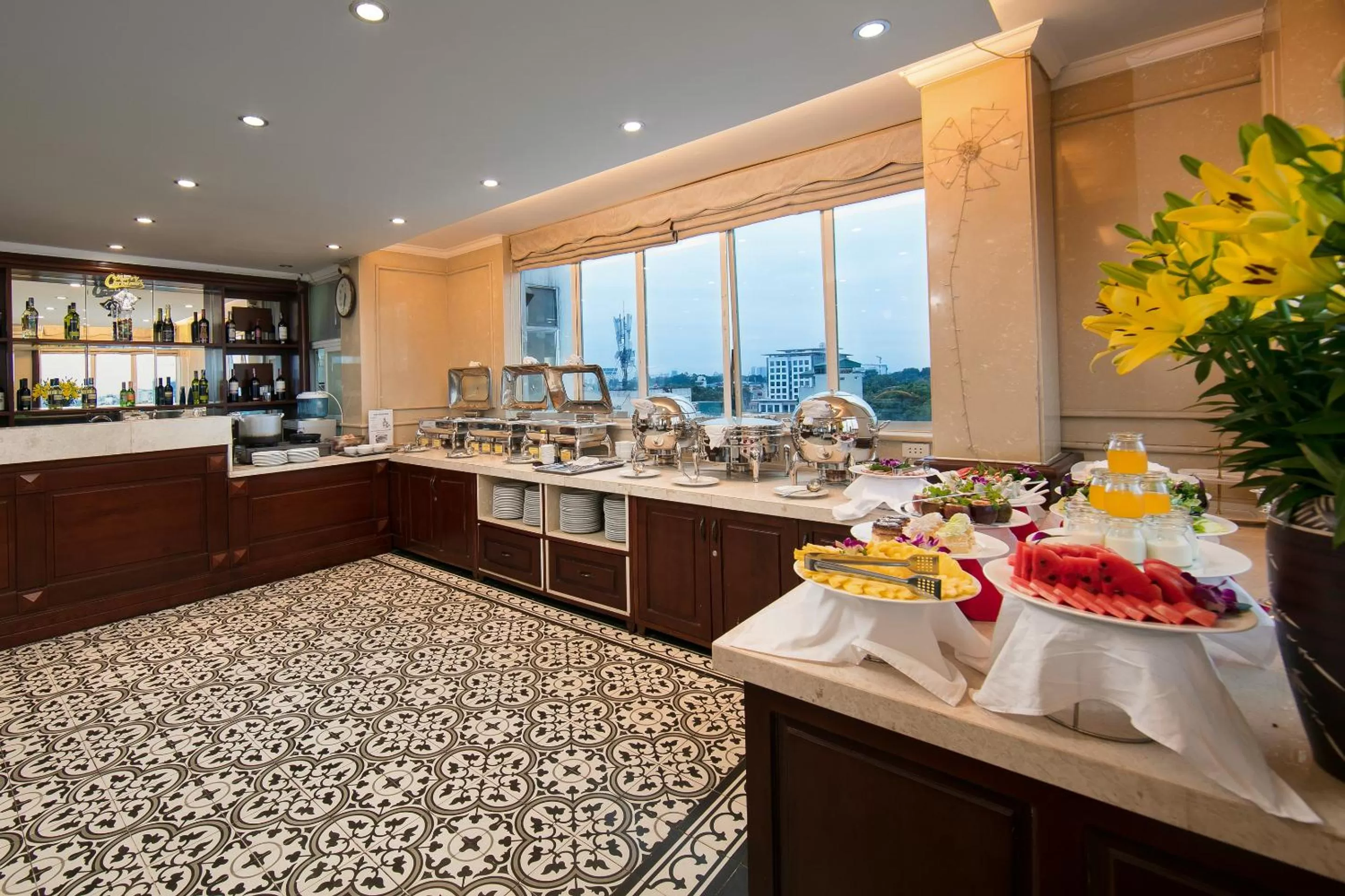 Continental breakfast in Hanoi Emotion Hotel