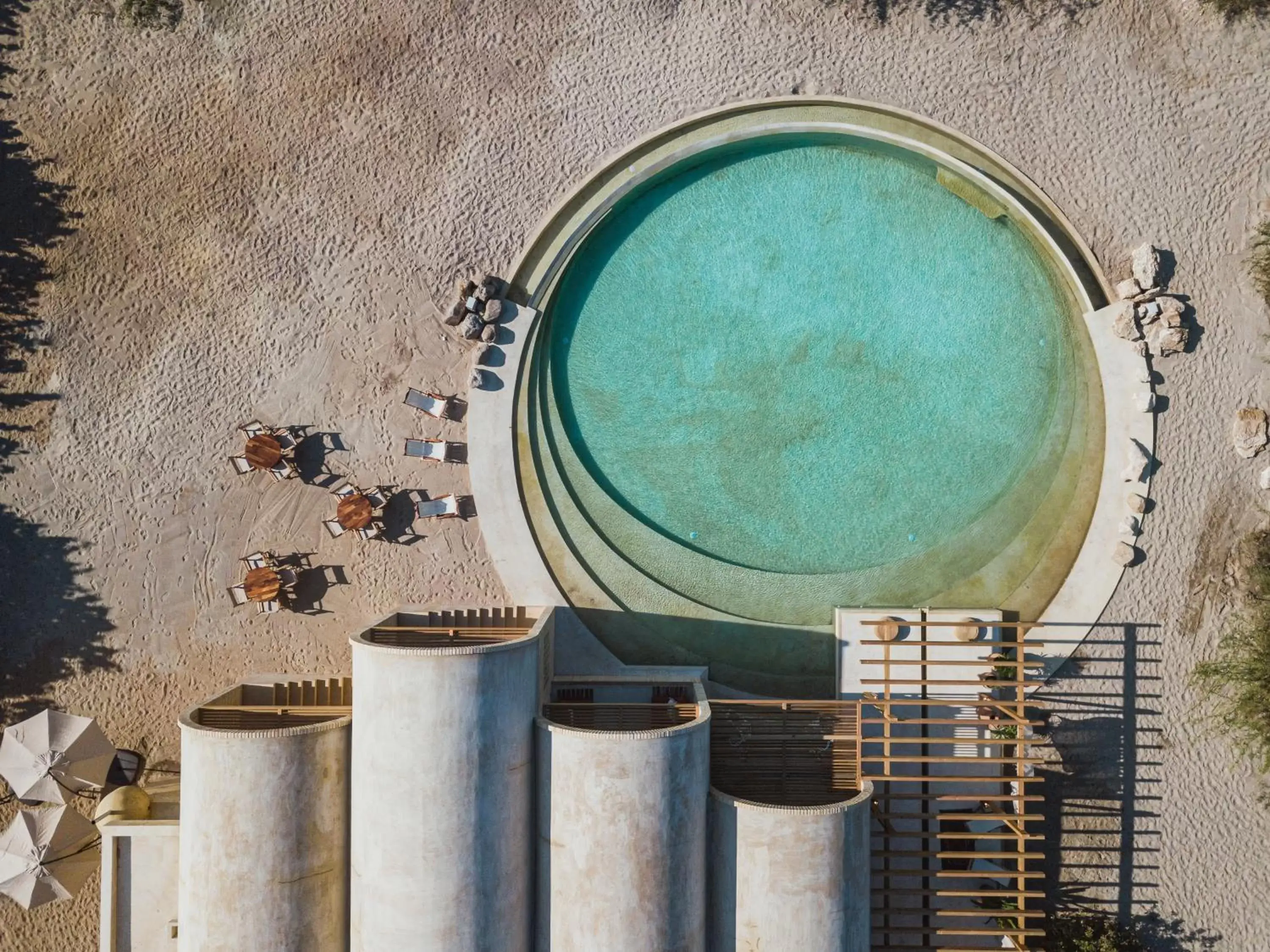 Bird's eye view, Pool View in Casona Sforza