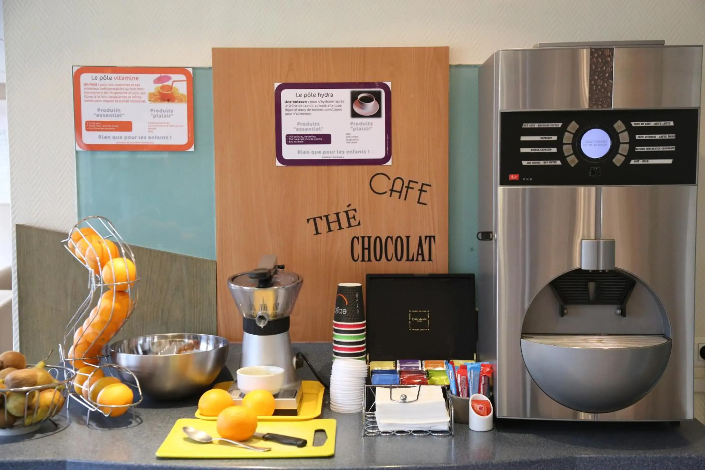 Buffet breakfast in ibis Styles Orléans Buffet breakfast in ibis Styles Orléans