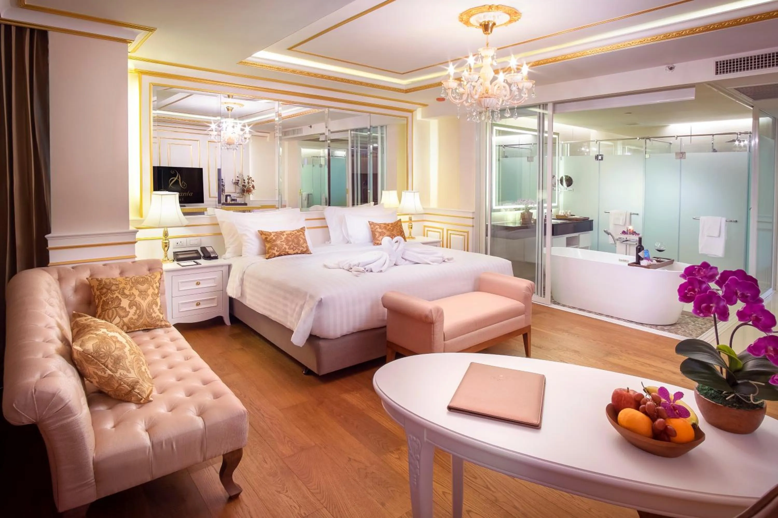 Bed in Amaranta Hotel