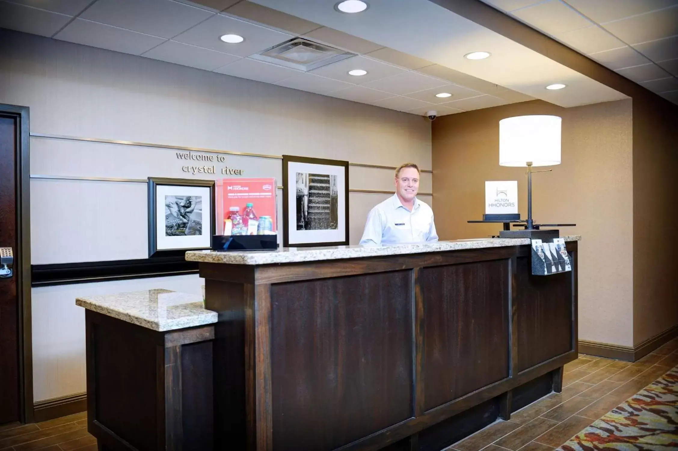 Lobby or reception in Hampton Inn Crystal River Lobby or reception in Hampton Inn Crystal River