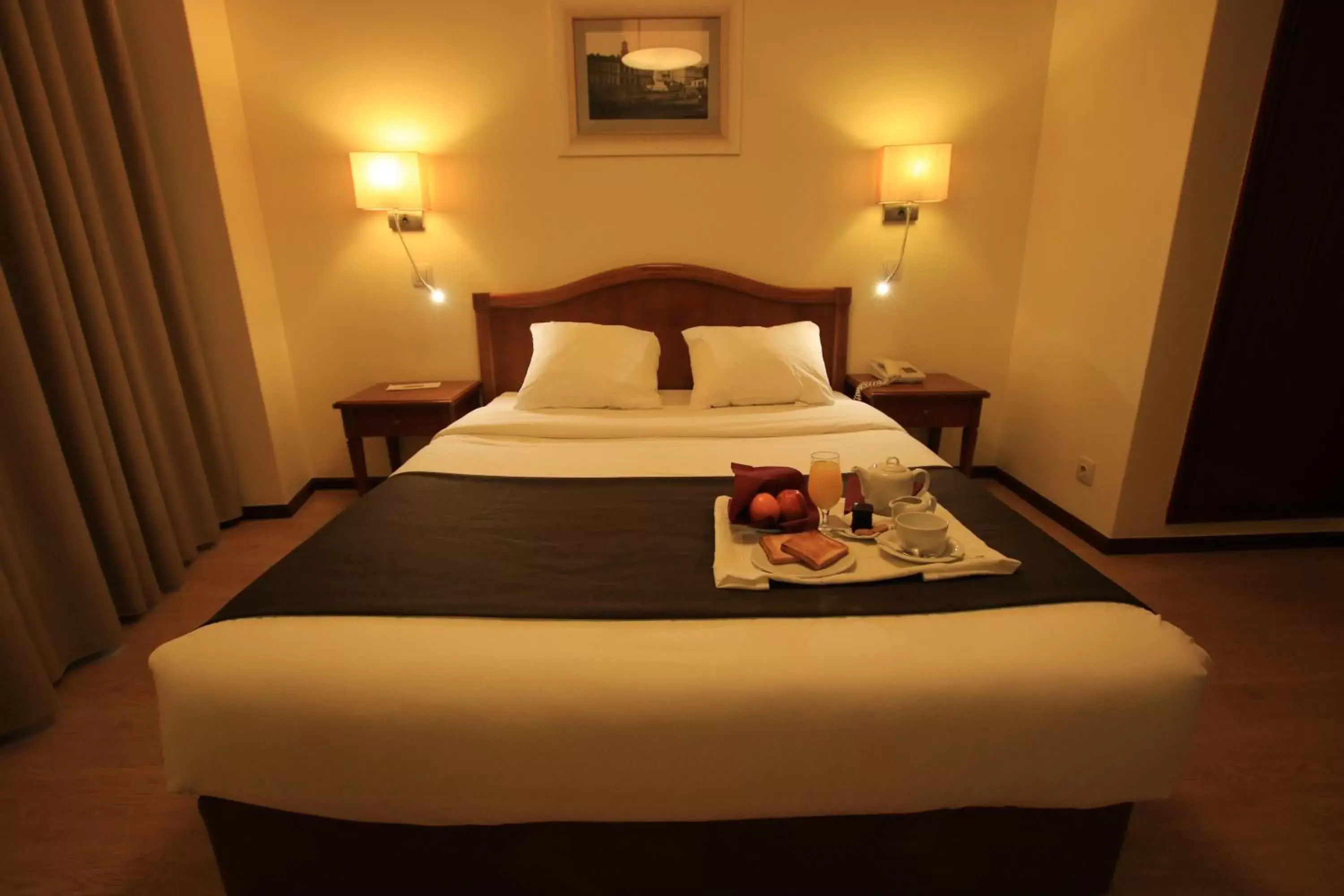 Bed in Hotel da Bolsa