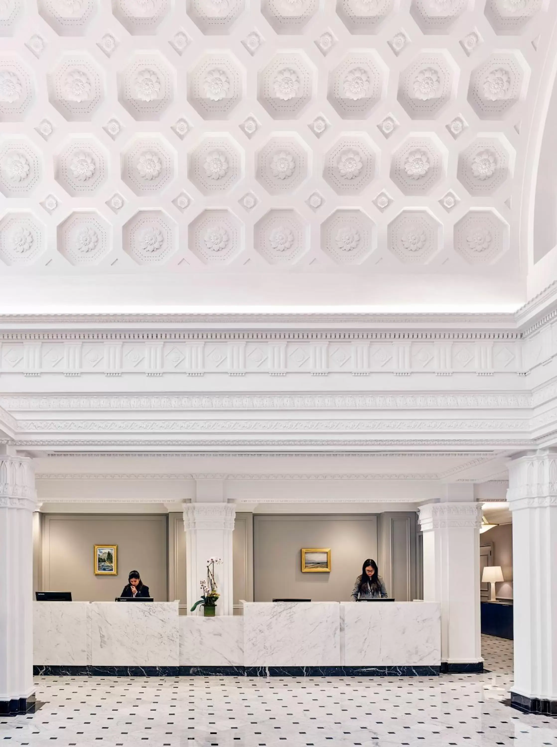 Lobby or reception in Hamilton Hotel - Washington DC