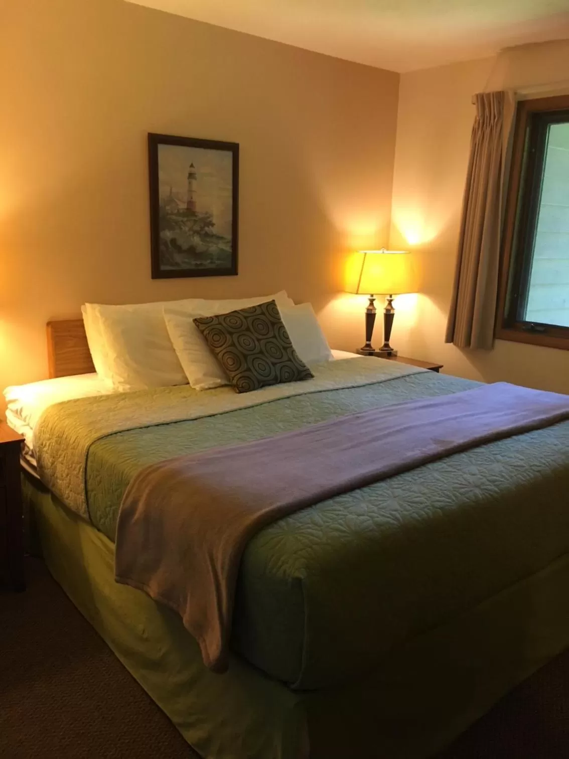 Garden view, Bed in Lull-Abi Inn