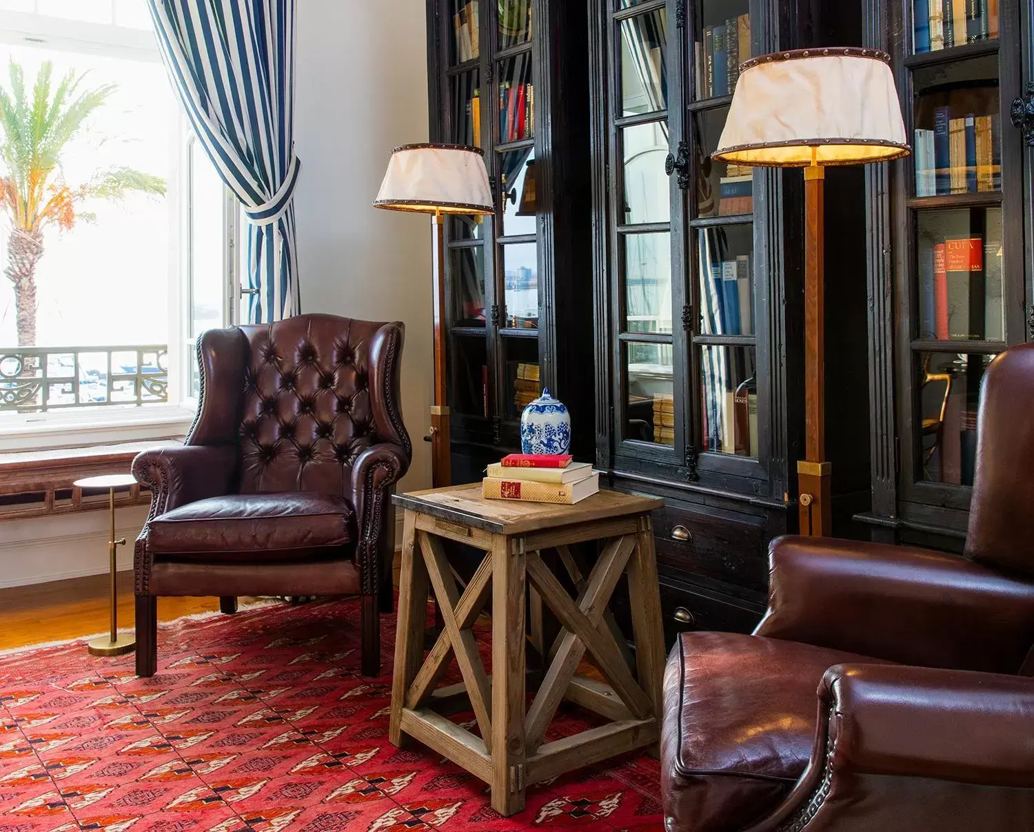 Library, Seating Area in Grand House - Relais & Chateaux