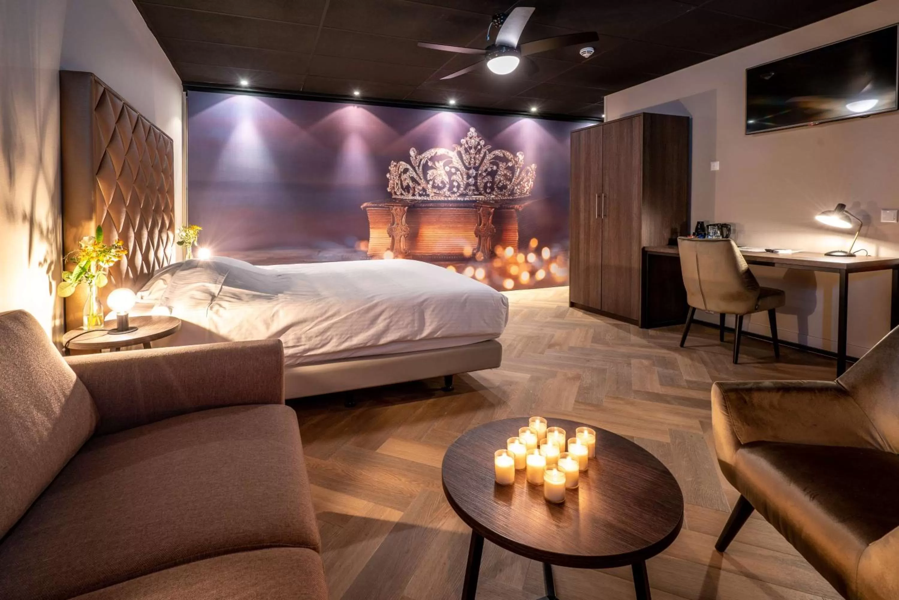 Photo of the whole room, Bed in Fletcher Hotel-Restaurant de Korenbeurs