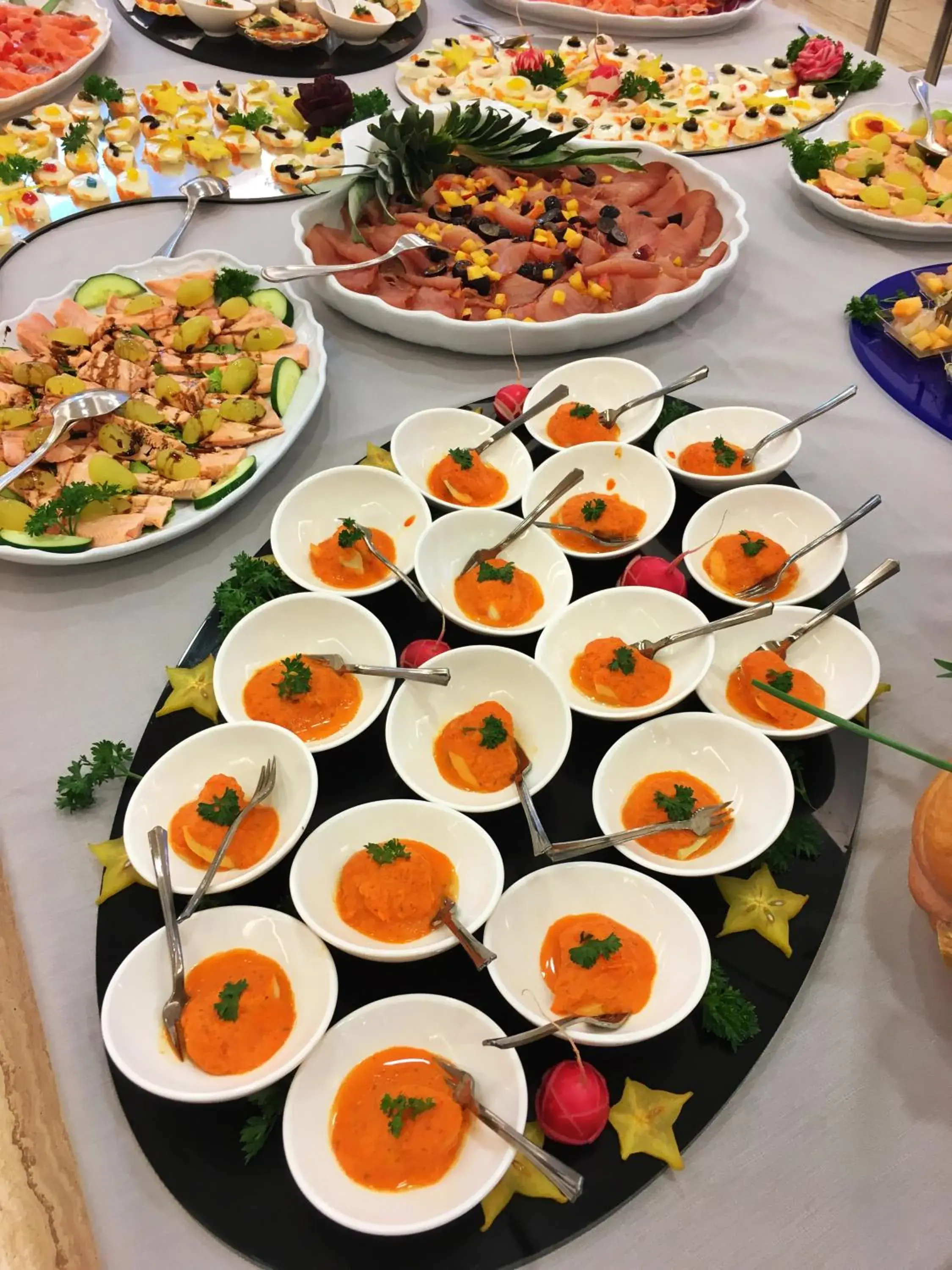 Food close-up in Hotel Des Bains Terme