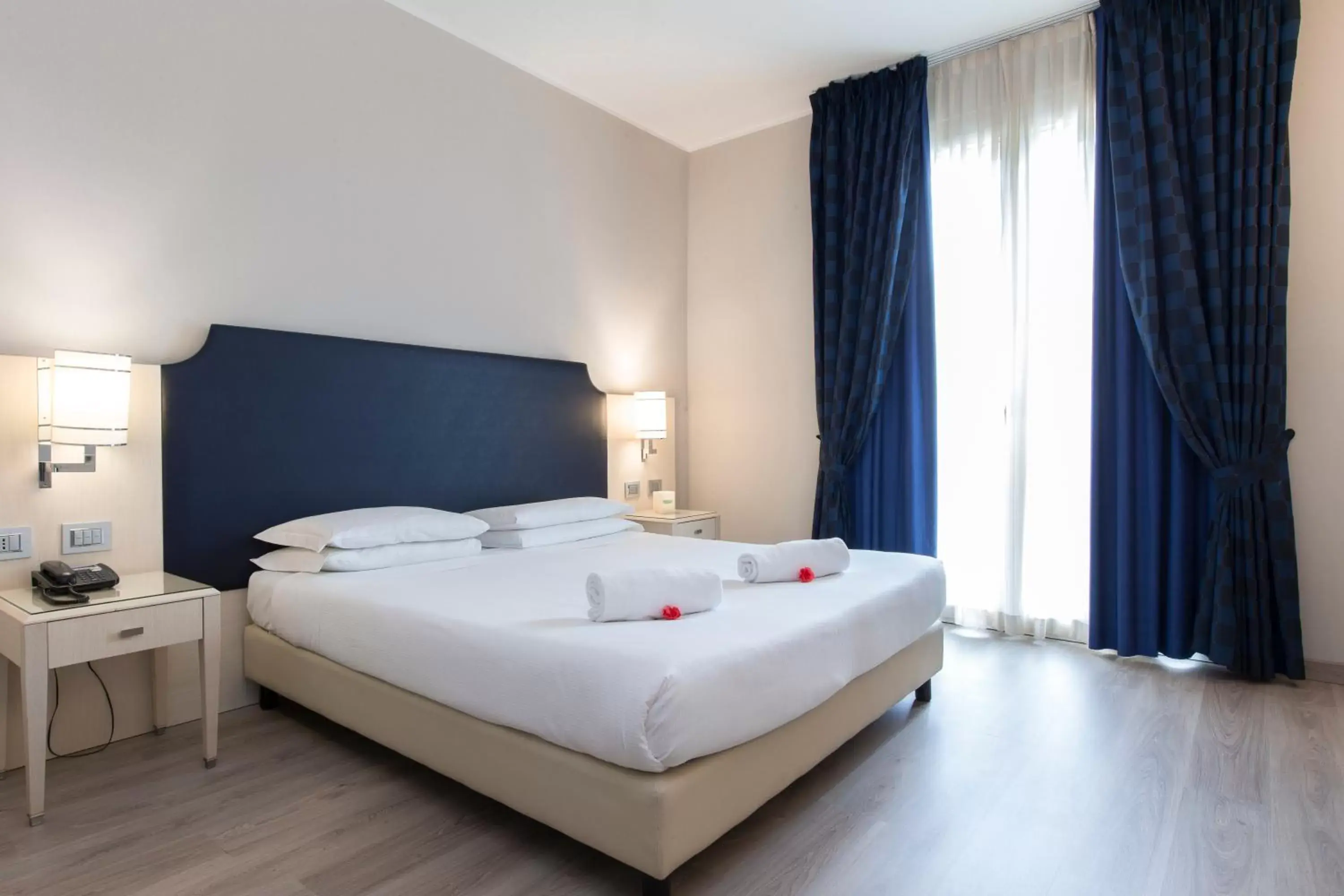 Bedroom, Room Photo in Just Hotel Lomazzo Fiera