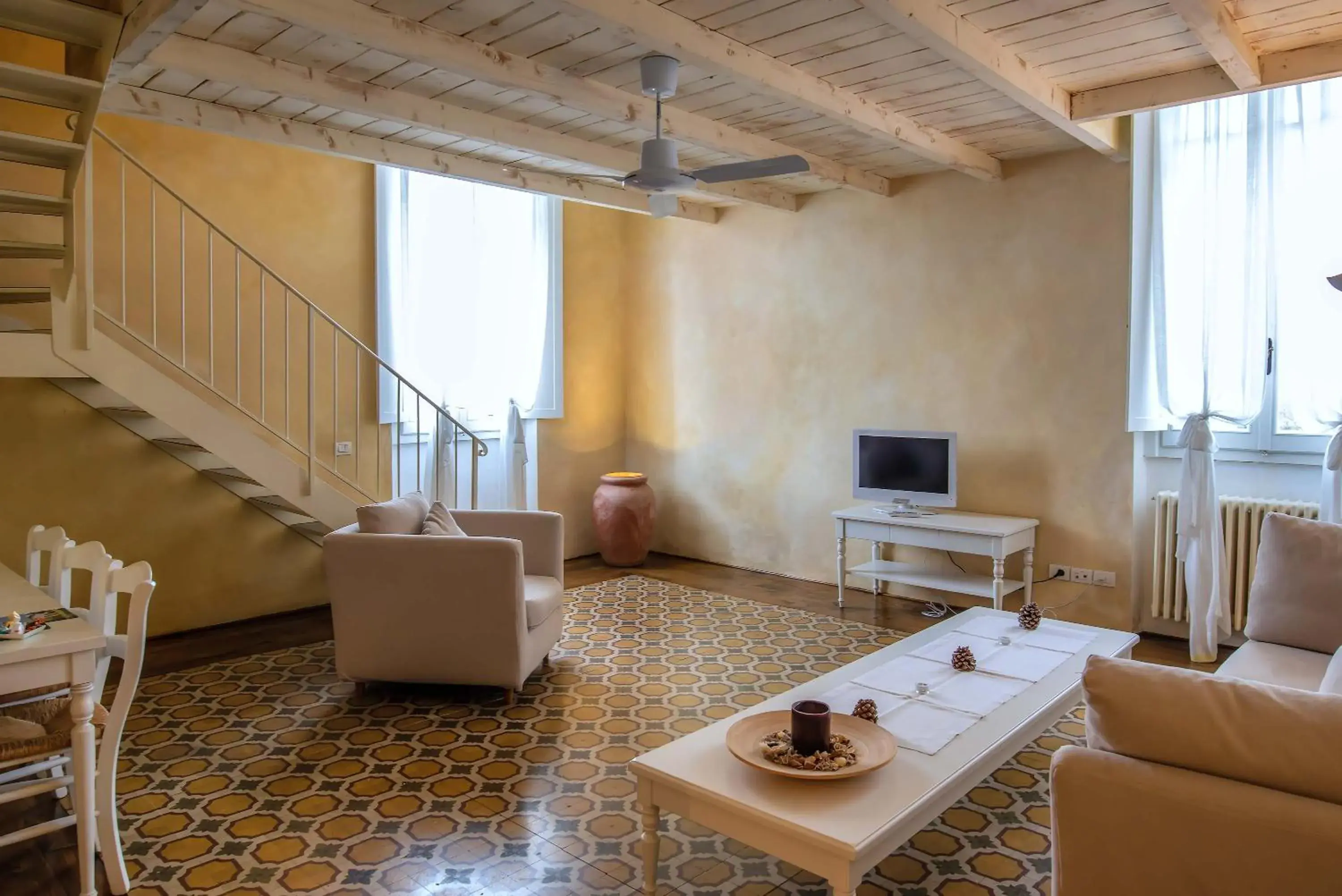 Living room, Seating Area in Villa Cassia di Baccano