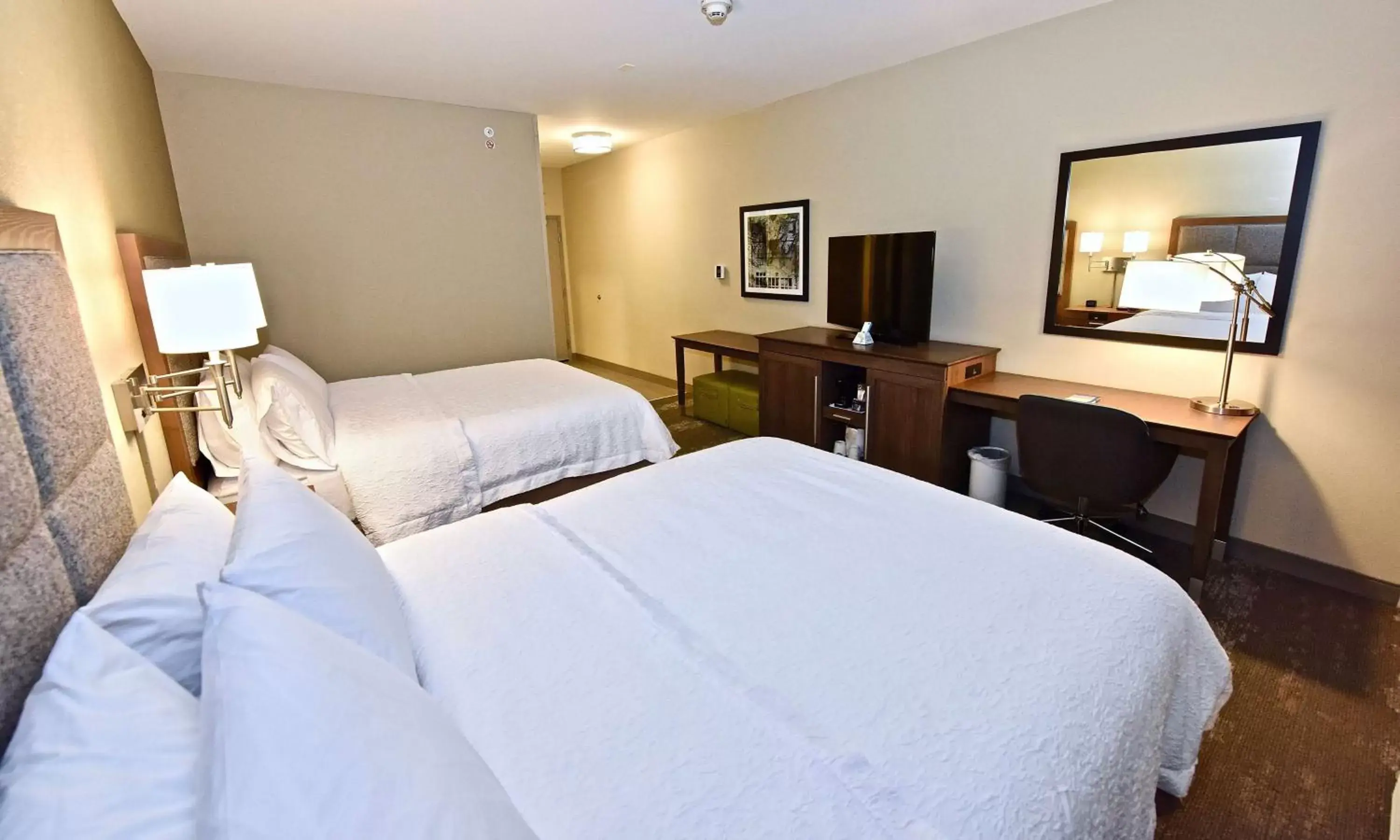 Bed in Hampton Inn By Hilton Kirksville MO