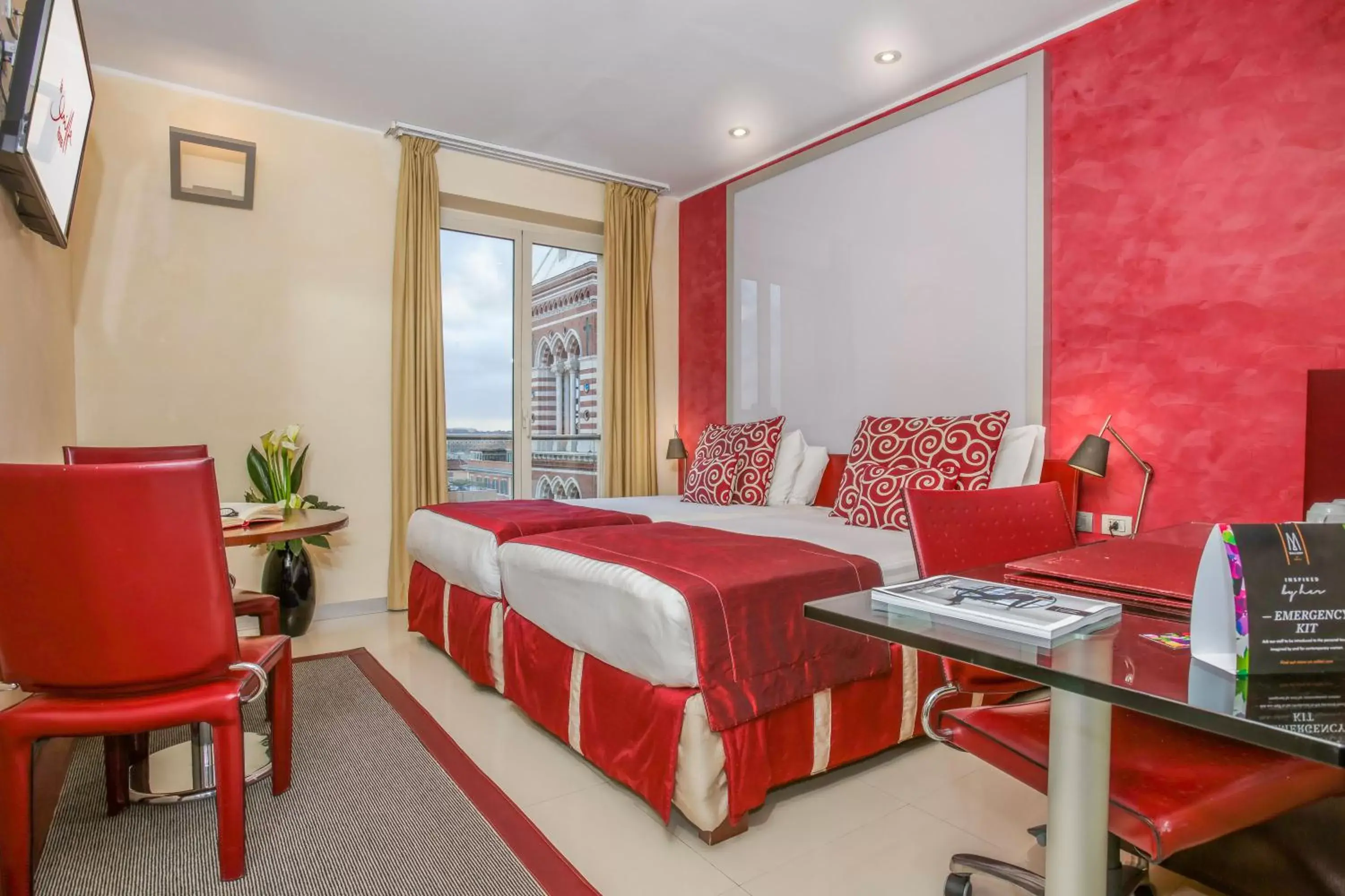 Standard Double Room in La Griffe Hotel Roma Standard Double Room in La Griffe Hotel Roma