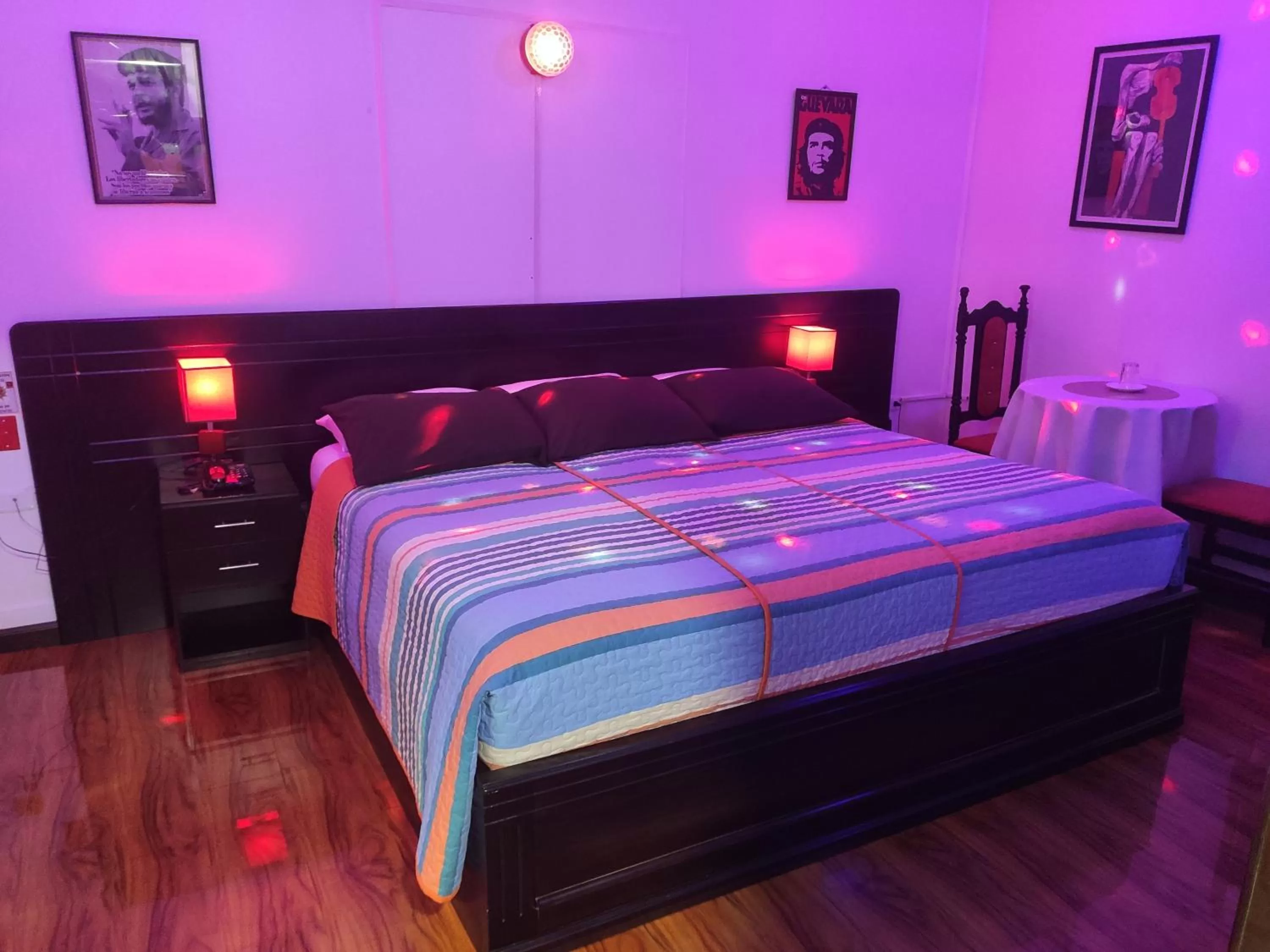 Bed in Hotel el Che No apto para corruptos