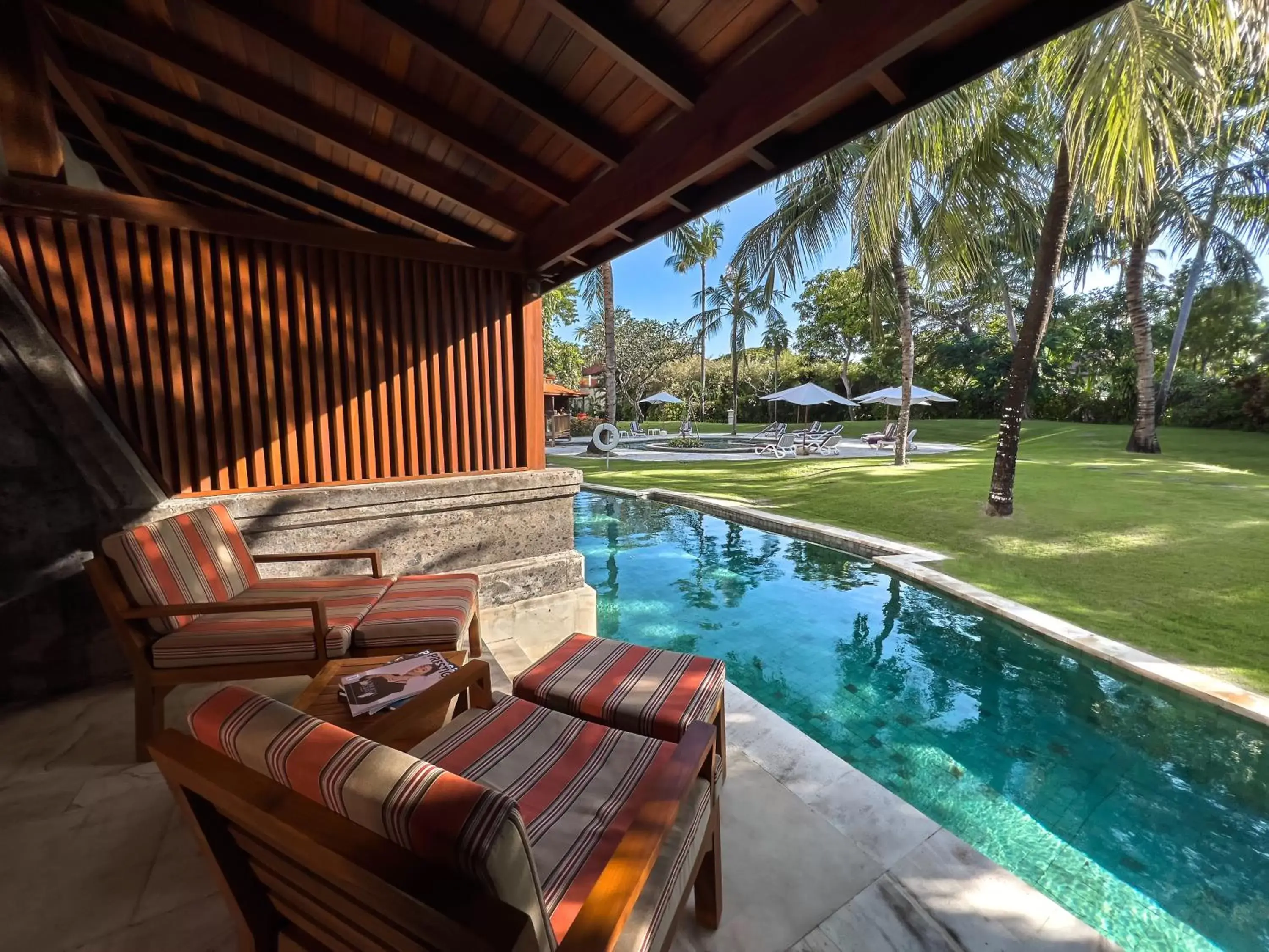 Balcony/Terrace, Swimming Pool in Nusa Dua Beach Hotel & Spa, Bali