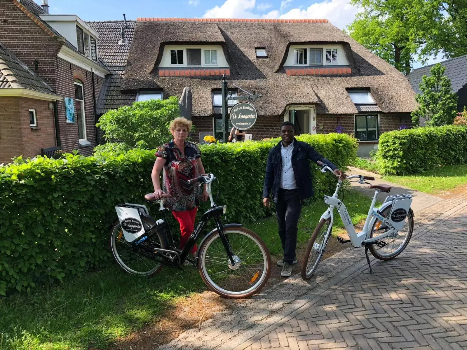 Cycling, Biking in De Langenlee