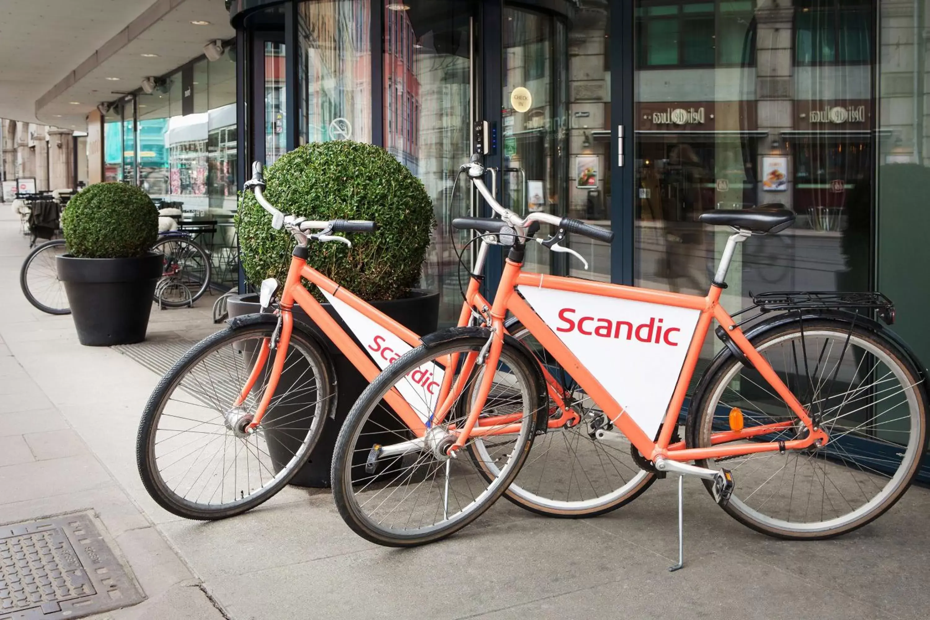 Cycling, Biking in Scandic Karl Johan