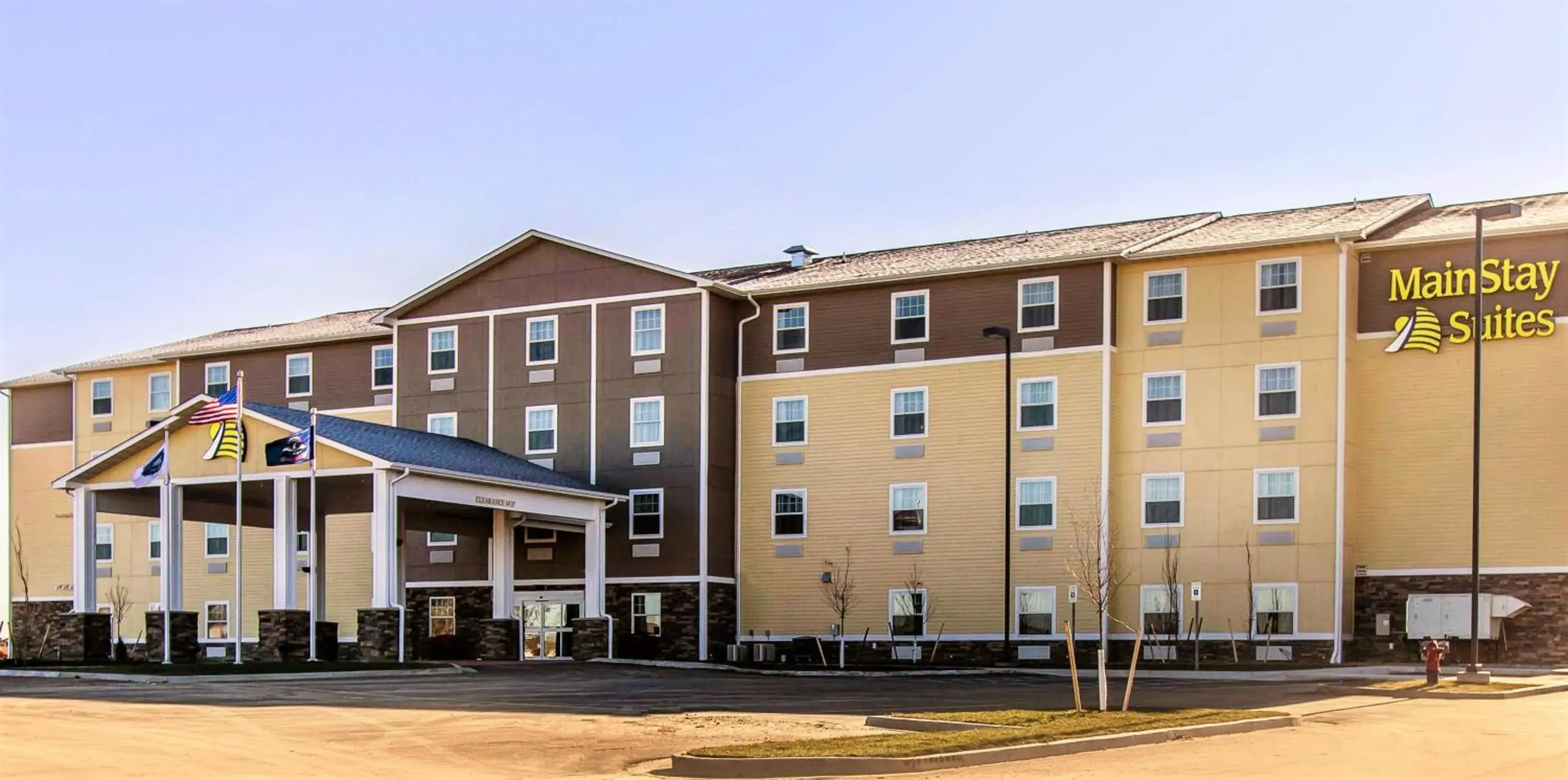 Property building in MainStay Suites Watford City - Event Center Property building in MainStay Suites Watford City - Event Center