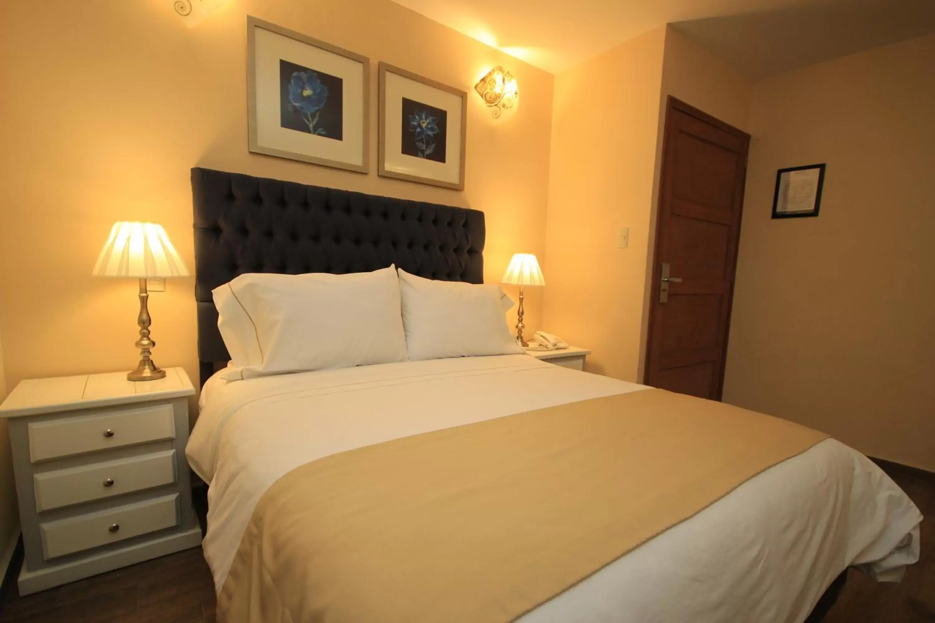 Bed in Hotel Boutique Ponciano