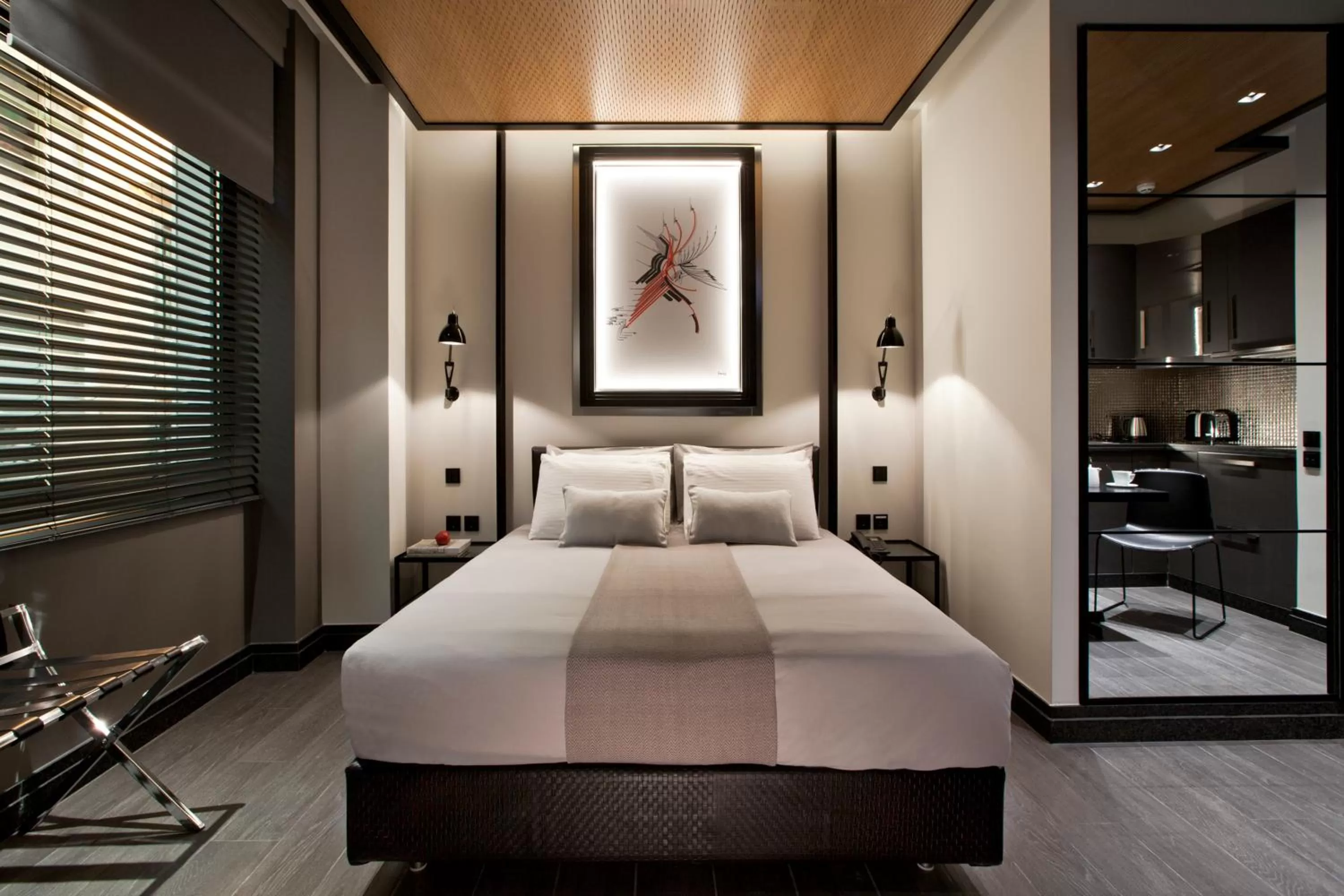 Bedroom, Bed in MET34 Athens