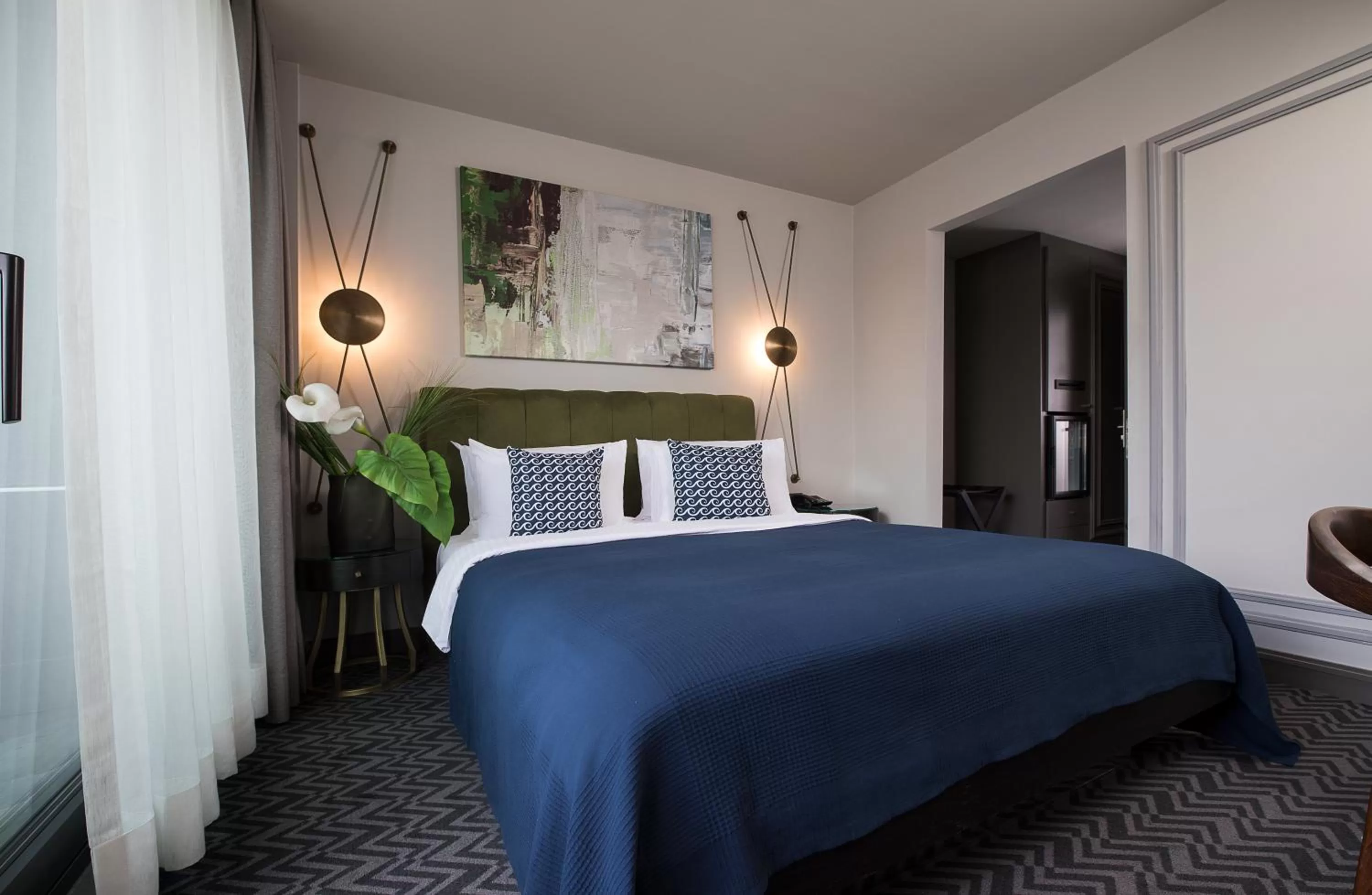 Bed in Nabu Hotel Karaköy