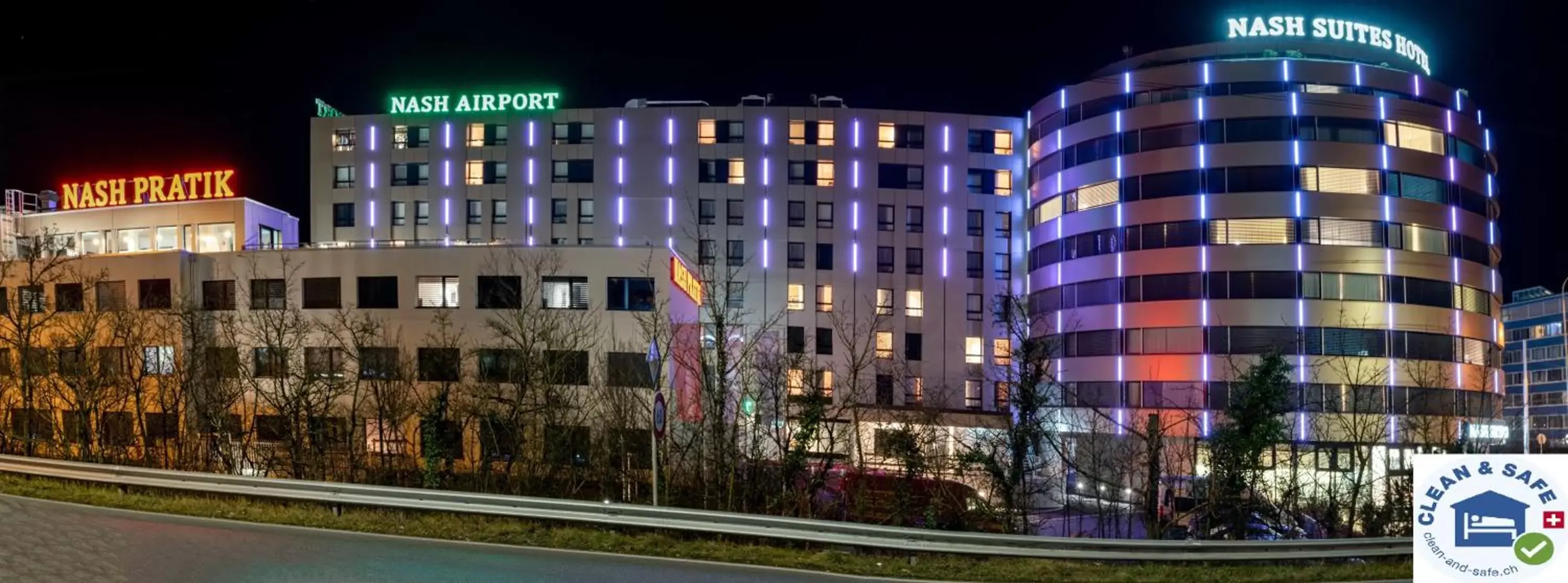 Facade/entrance, Property Building in Nash Suites Airport Hotel