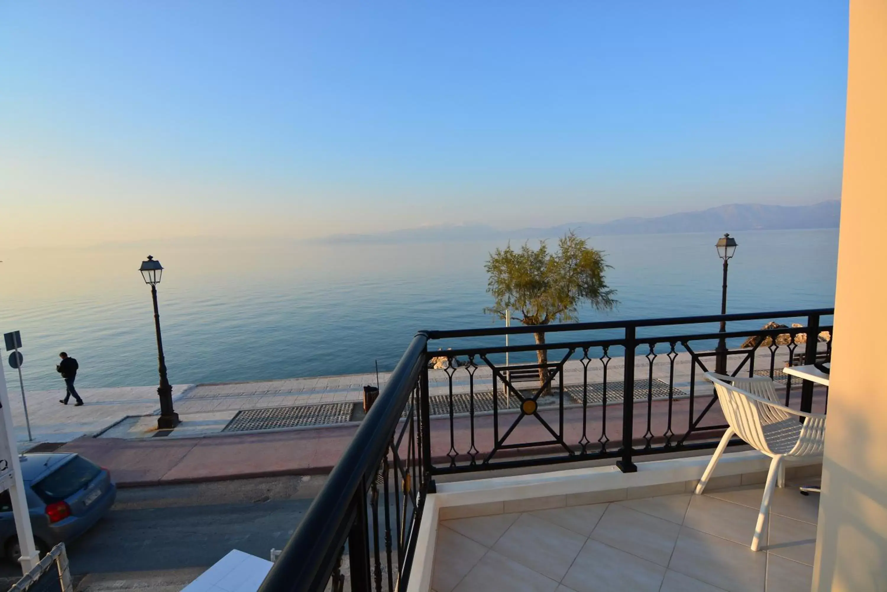 Balcony/Terrace in Hotel Kyani Akti