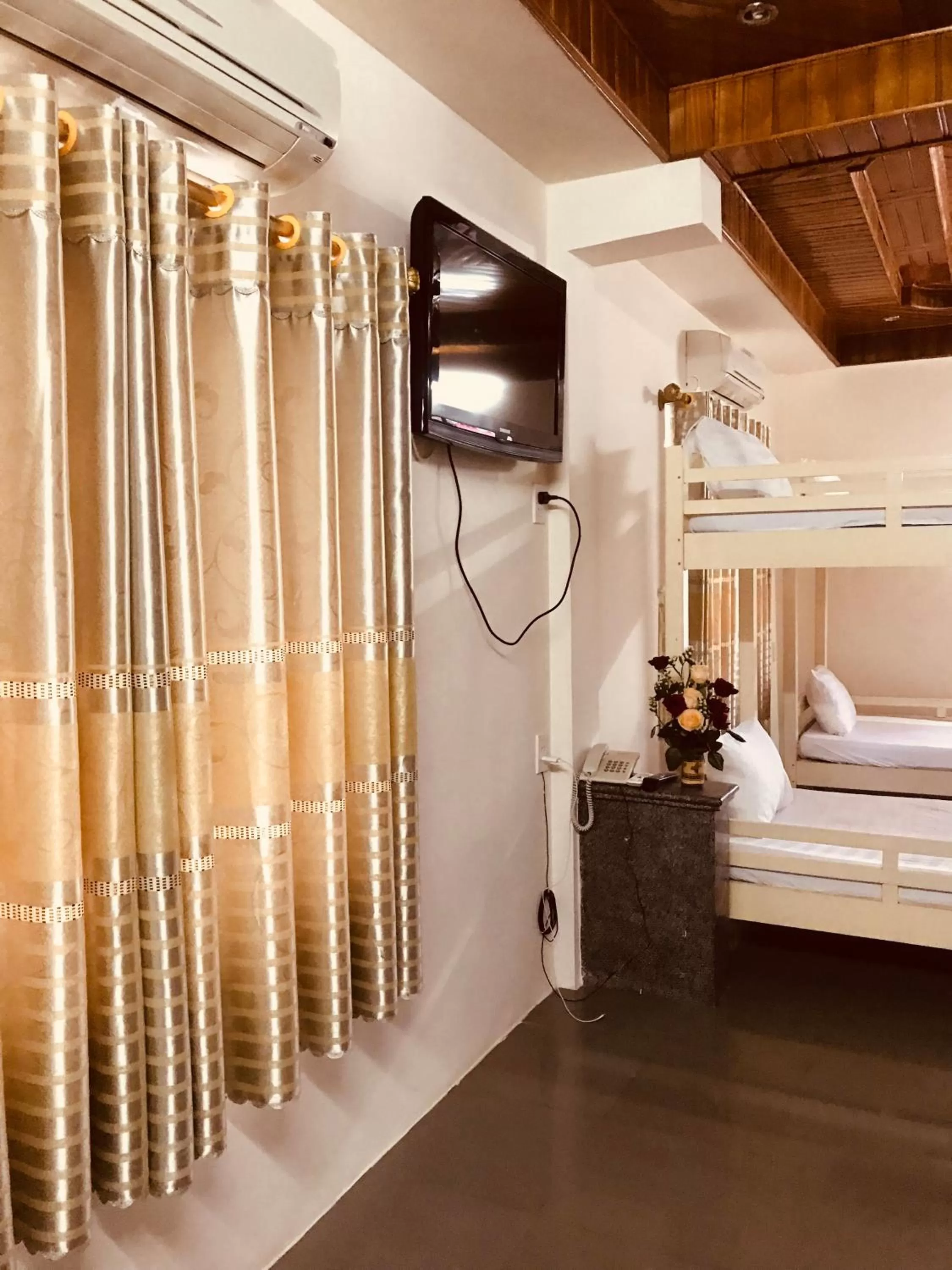 Bed in Nam Long Hotel