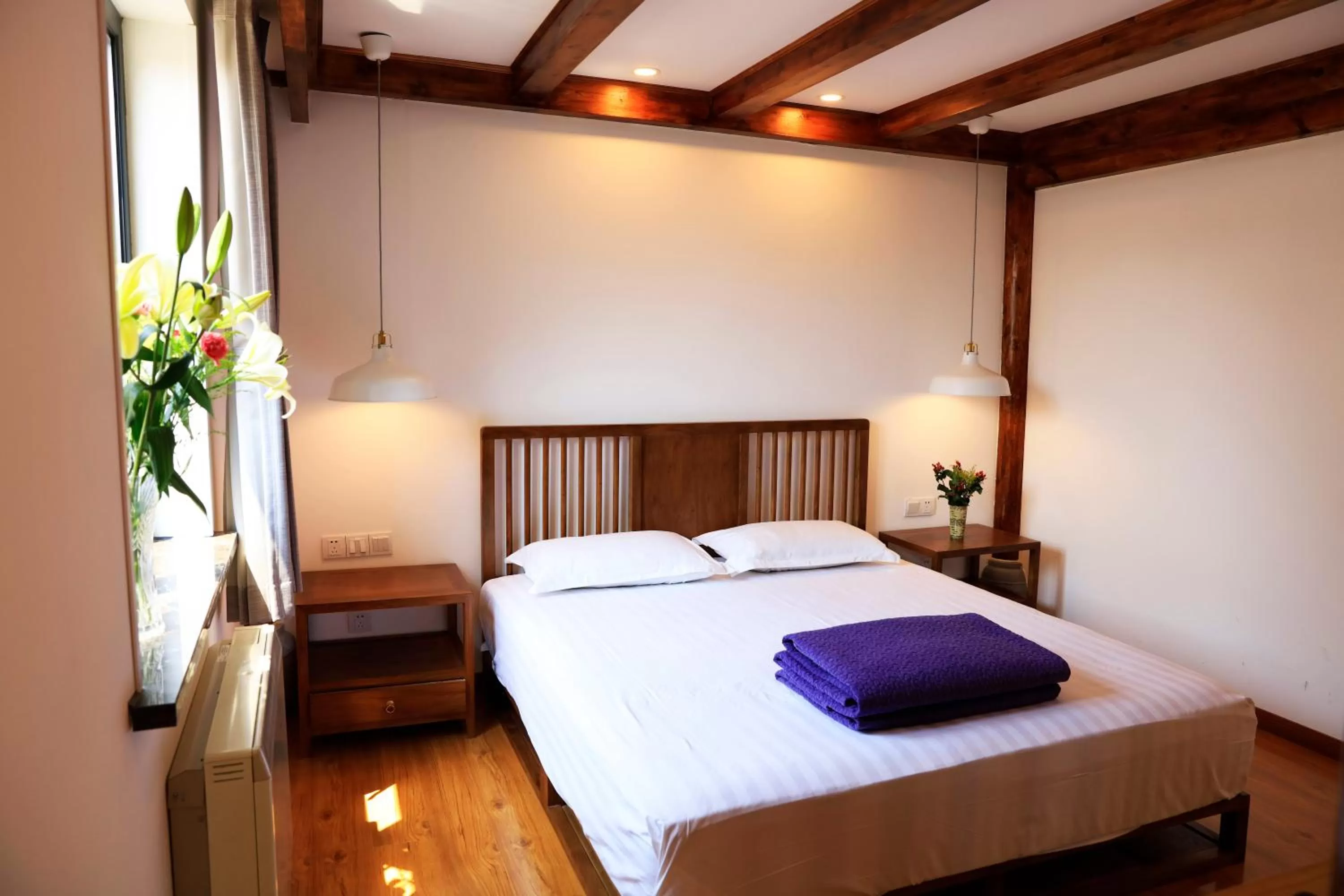 Bed in Beijing Downtown Travelotel