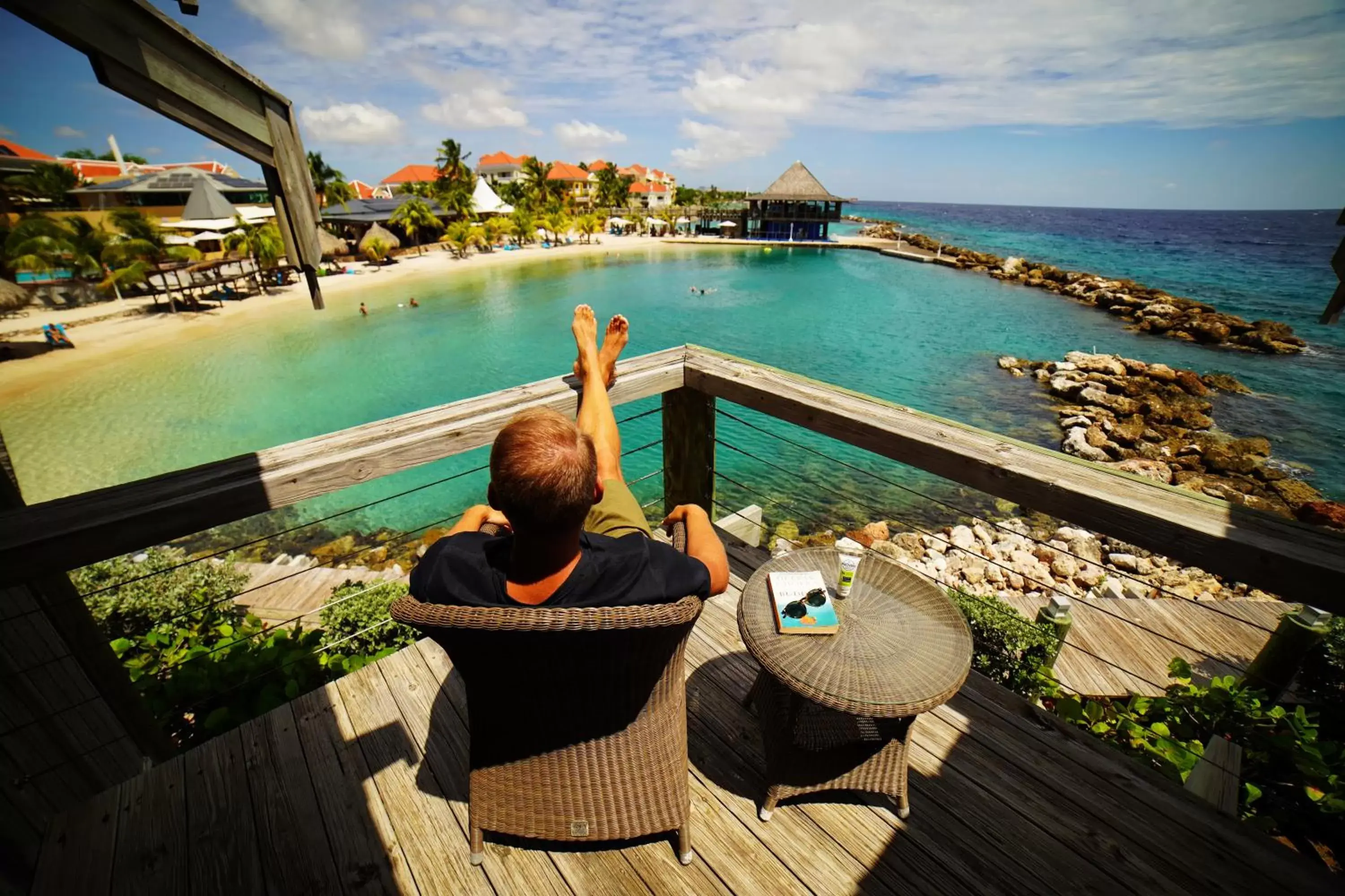 Balcony/Terrace in Curacao Avila Beach Hotel