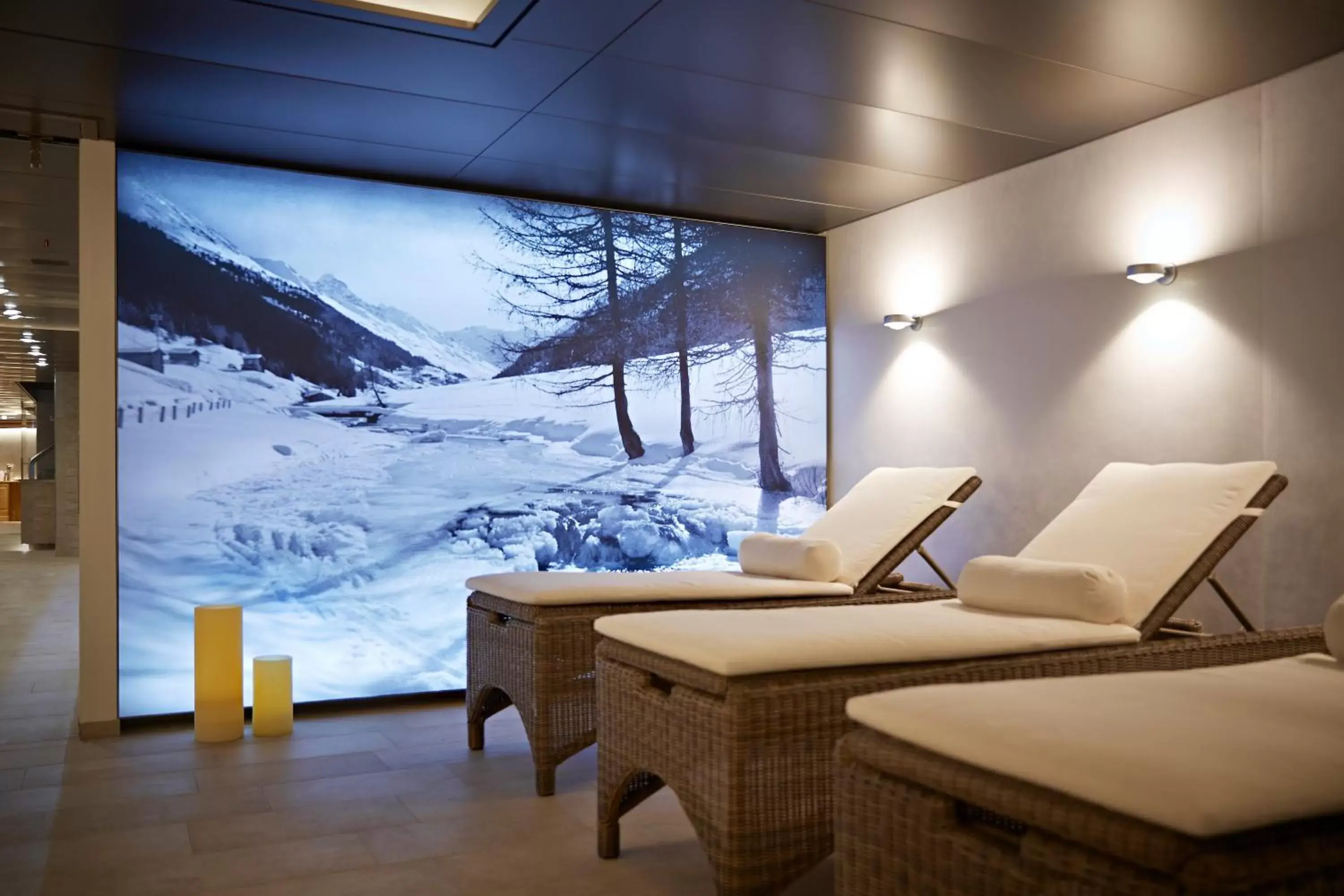 Spa and wellness centre/facilities, Winter in Precise Tale Seehof Davos