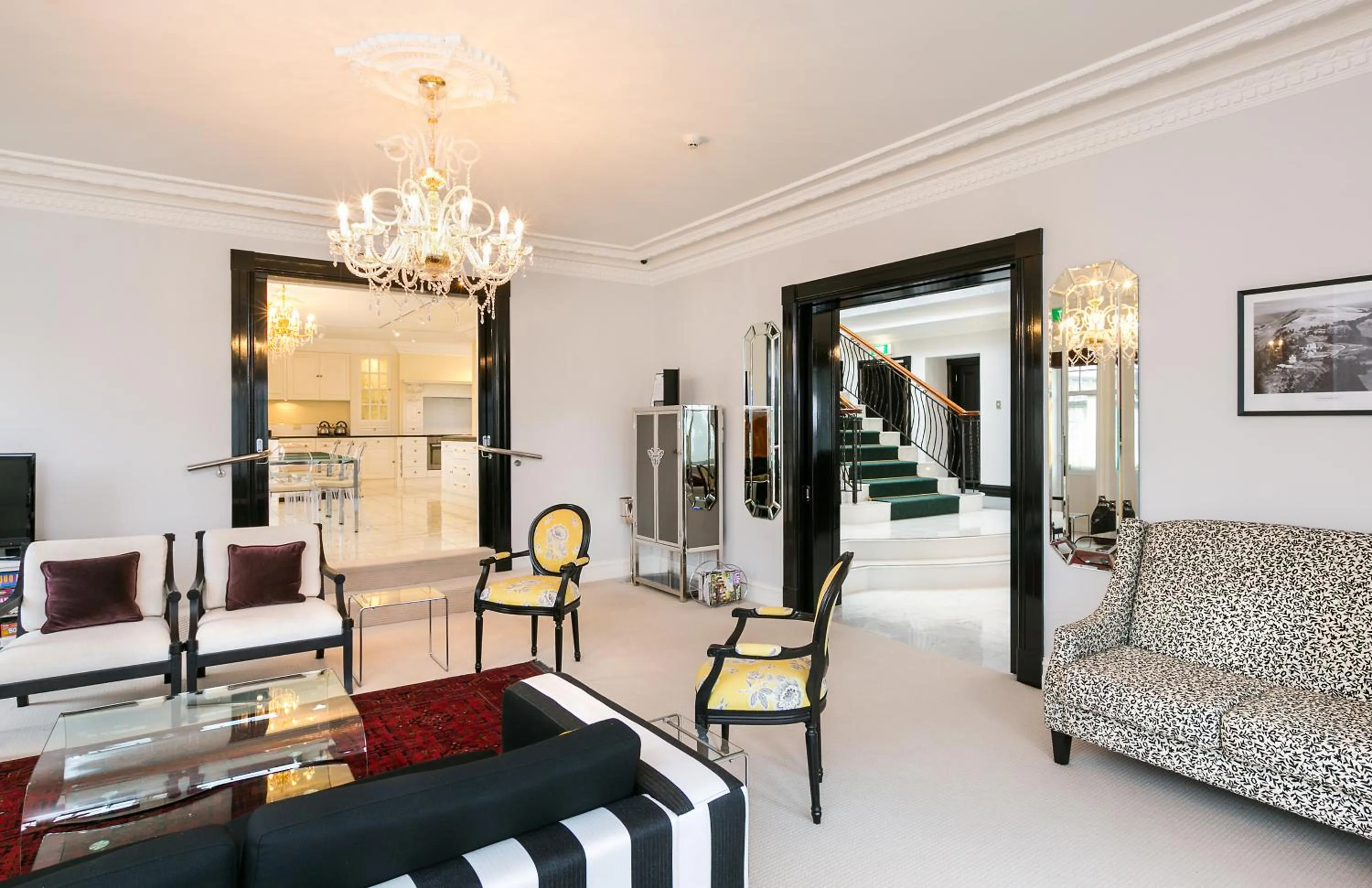 Communal lounge/ TV room in Camp Estate by Larnach Castle