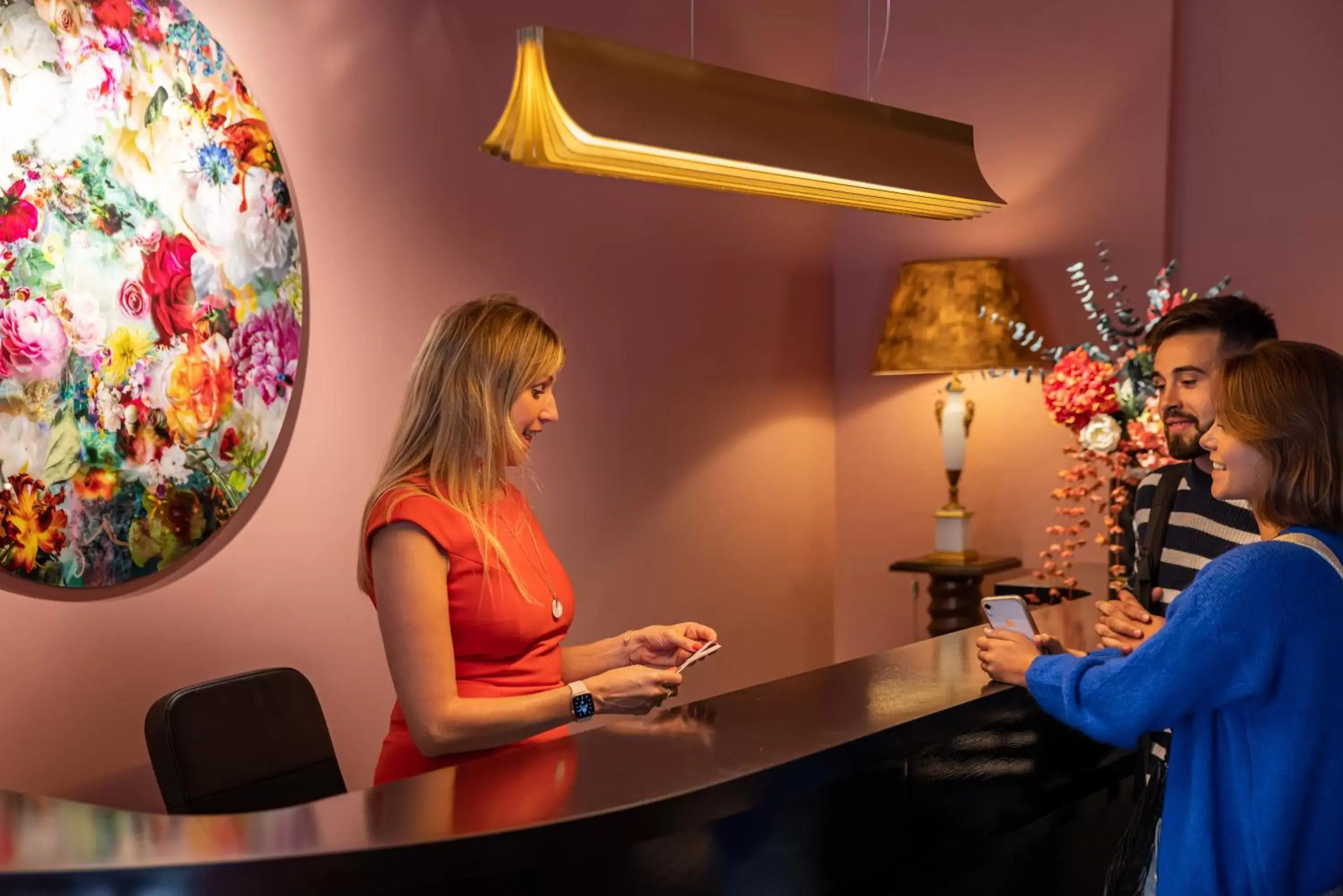 Lobby or reception in Naâd Hotel Sarlat Centre Ville