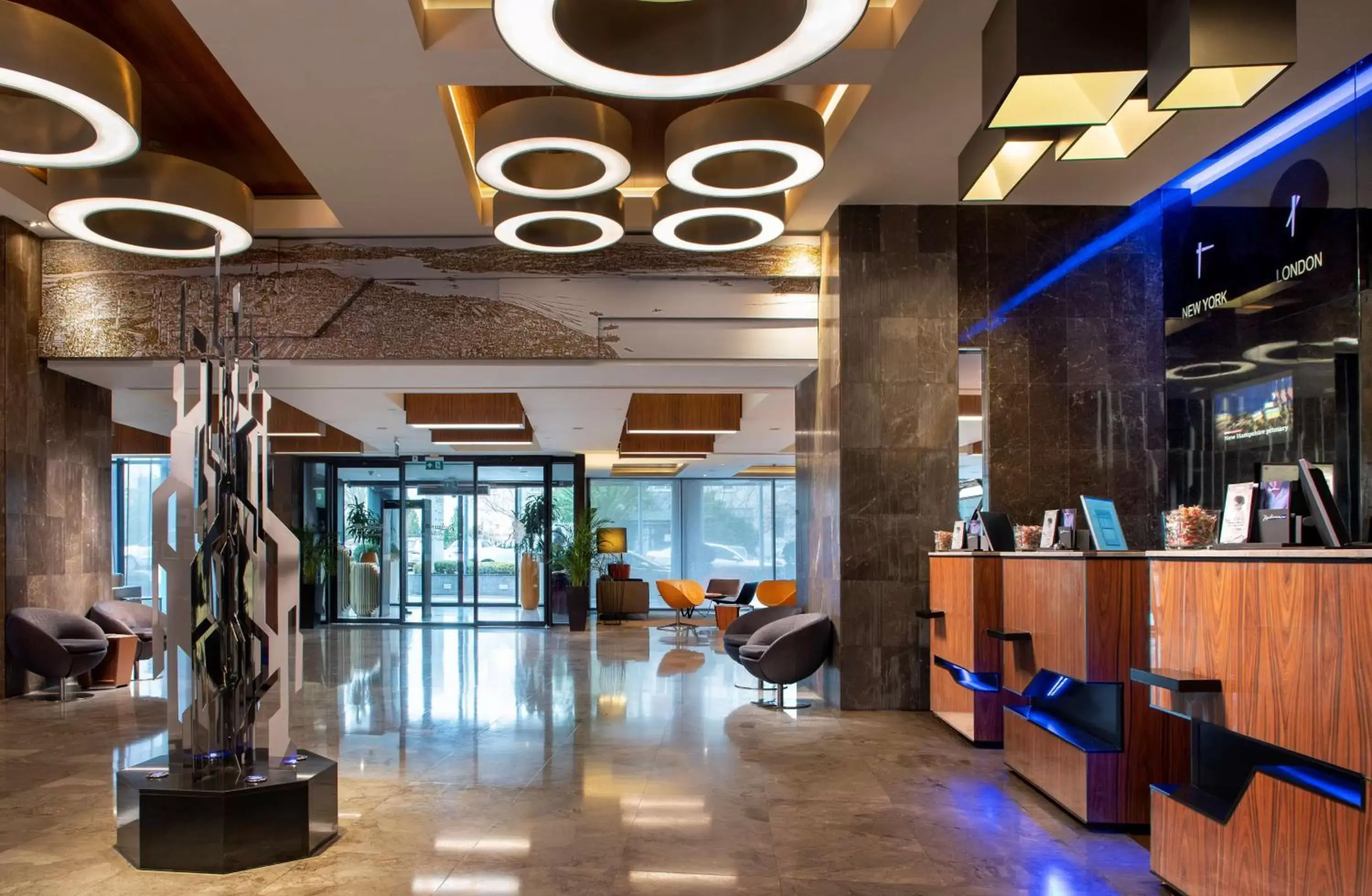 Lobby or reception, Lobby/Reception in Radisson Blu Hotel Istanbul Asia