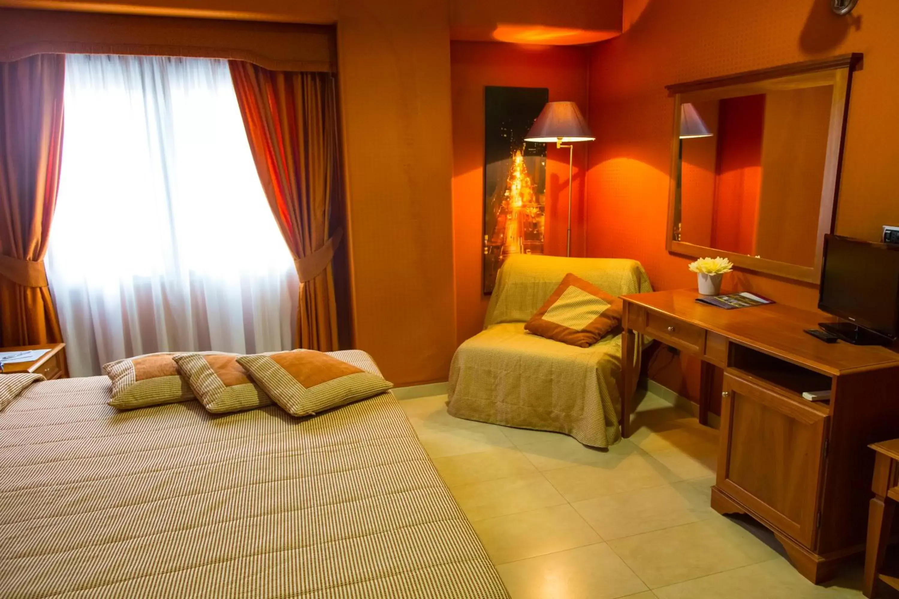 Decorative detail, Bed in Hotel Futura Centro Congressi Decorative detail, Bed in Hotel Futura Centro Congressi