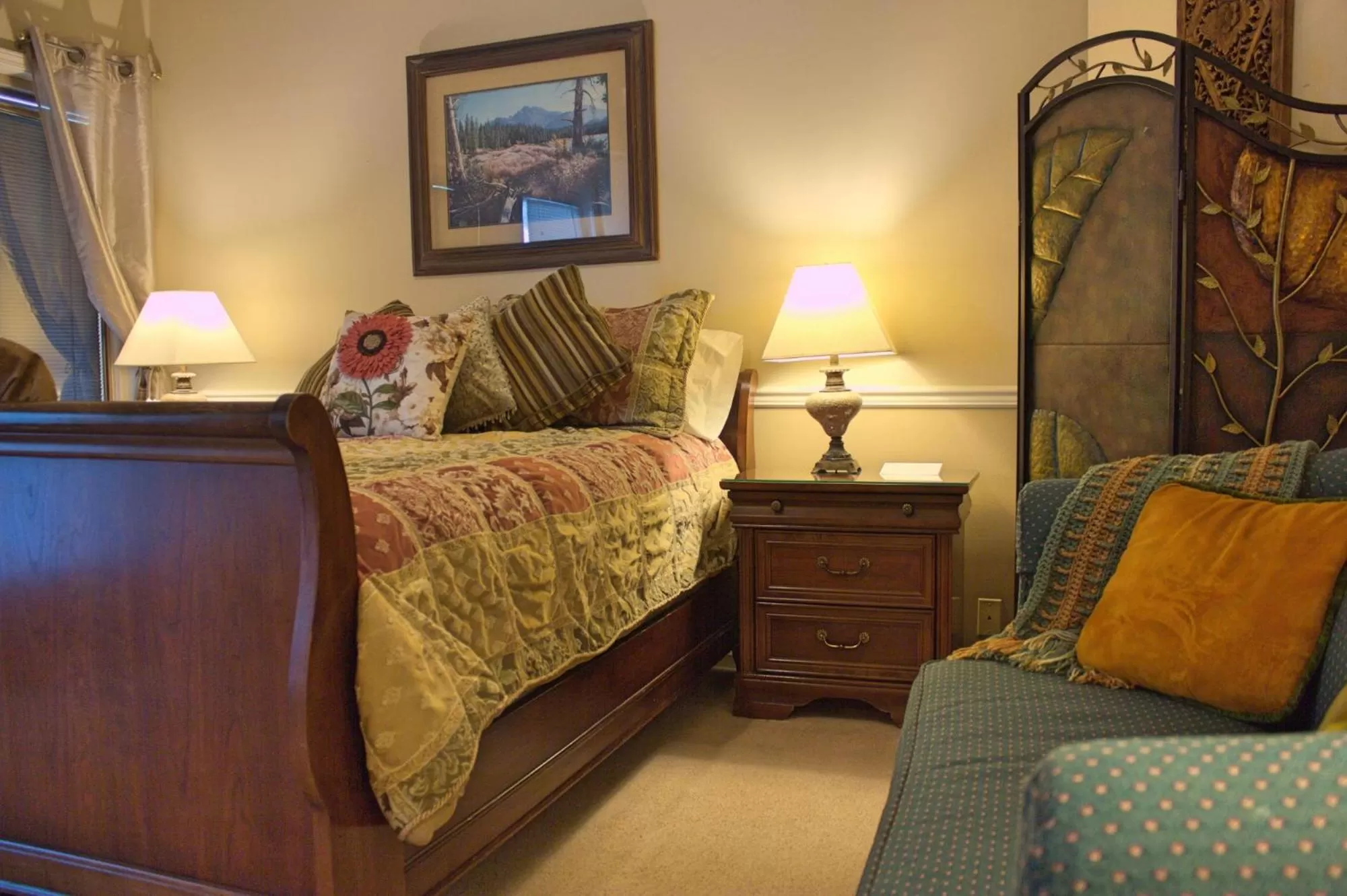 Bed in Black Bear Manor