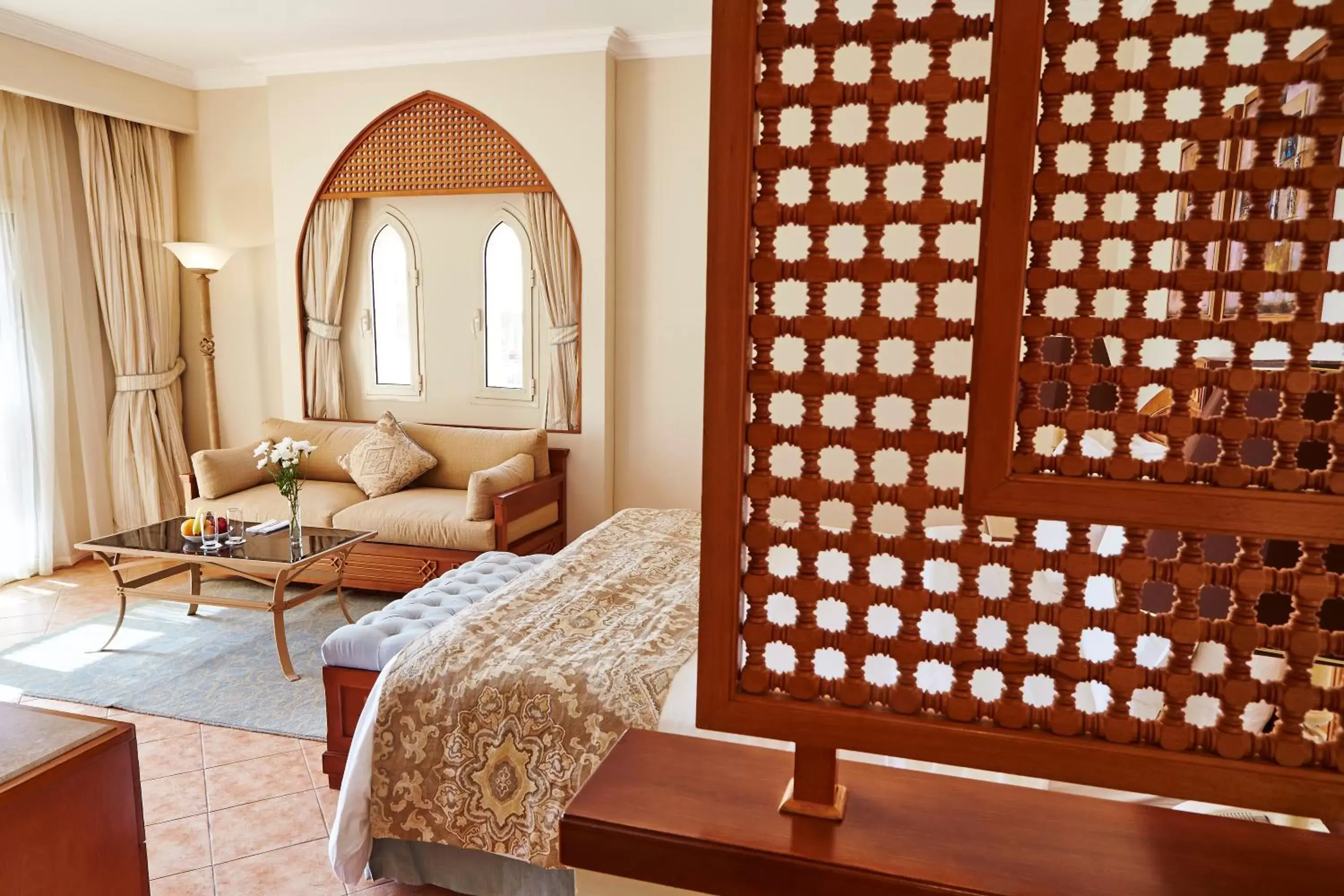 Bedroom, Seating Area in Kempinski Hotel Soma Bay