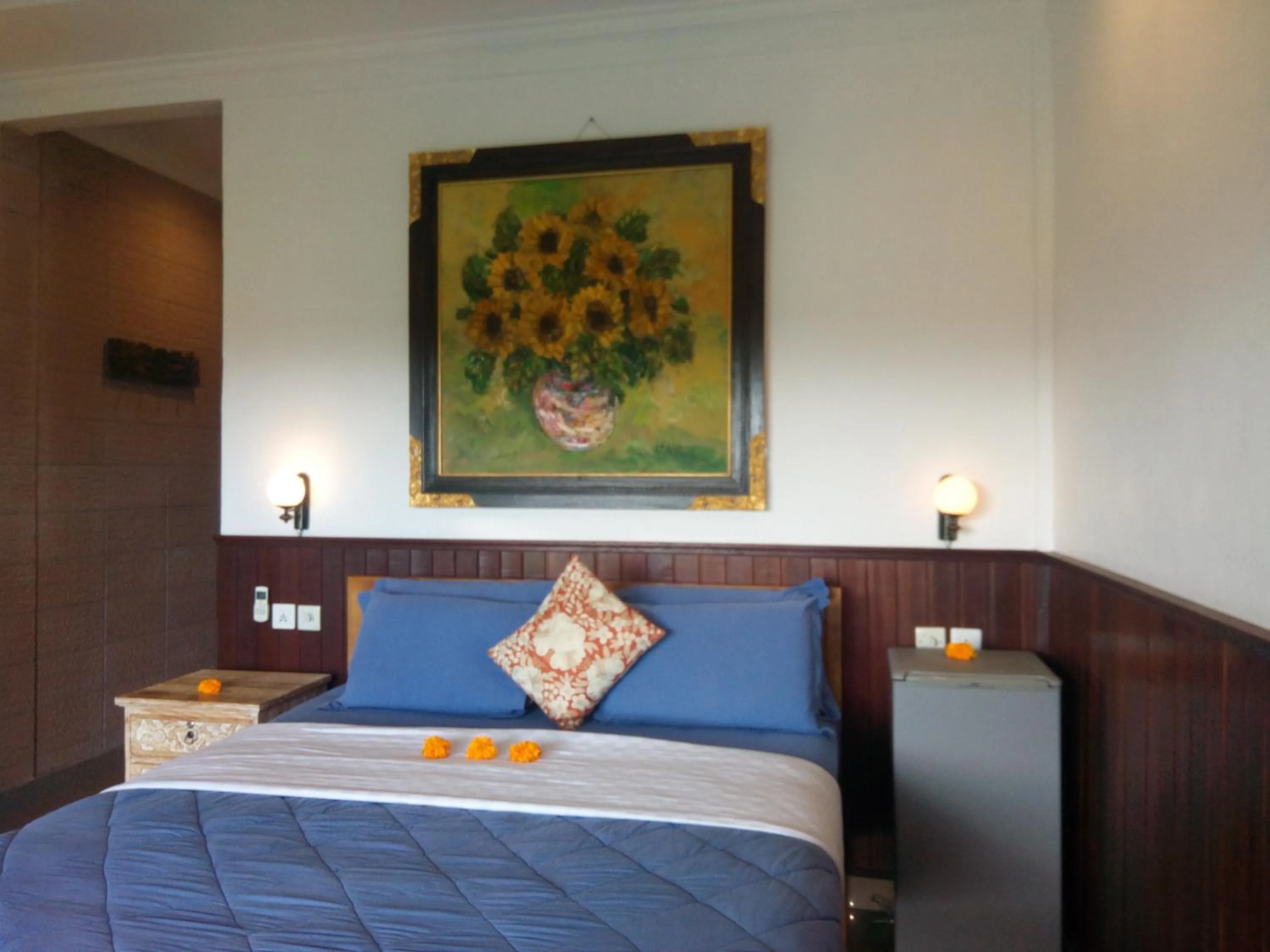 Bed in Kun - Kun Guest House Ubud