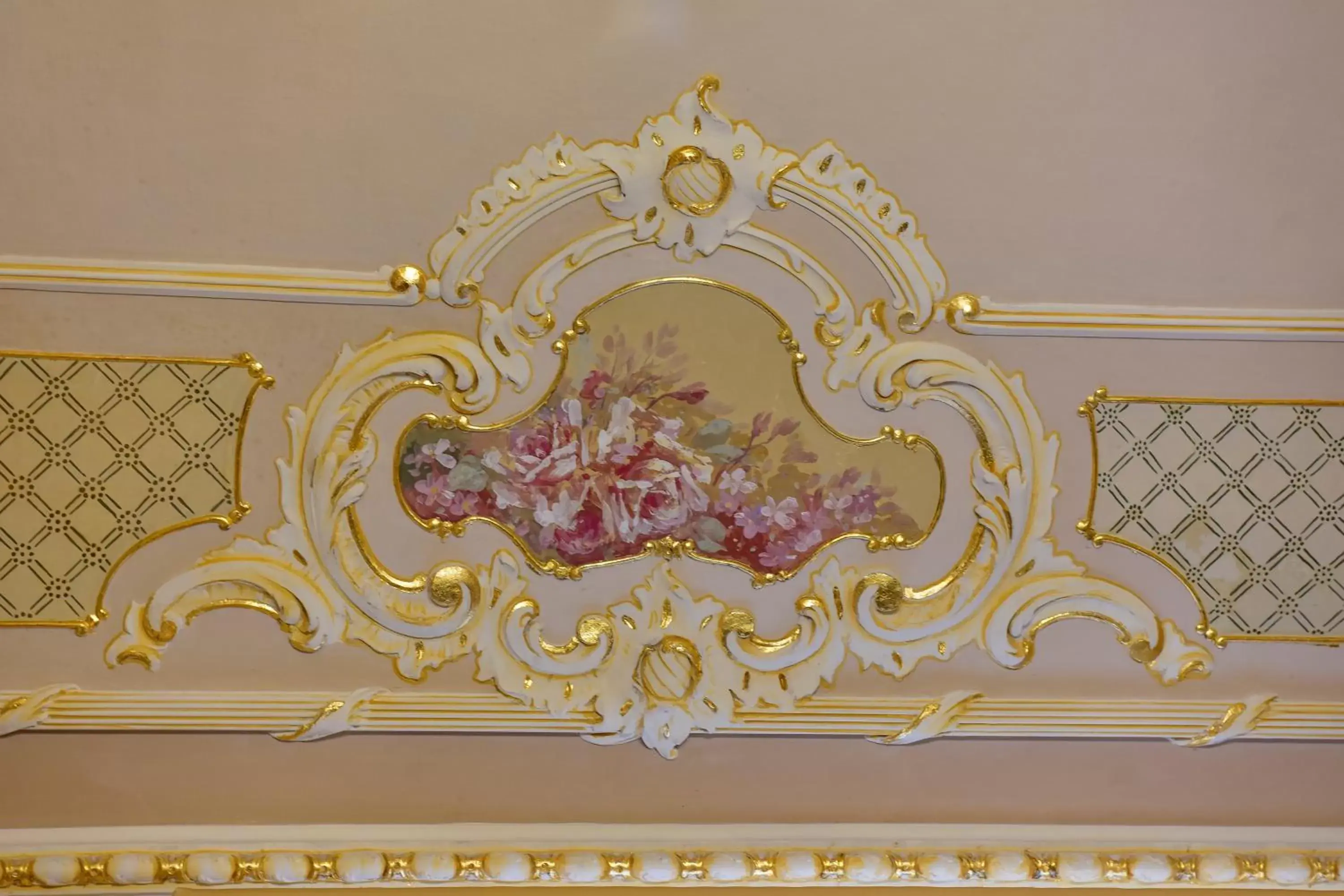Decorative detail in Palazzo degli Affreschi