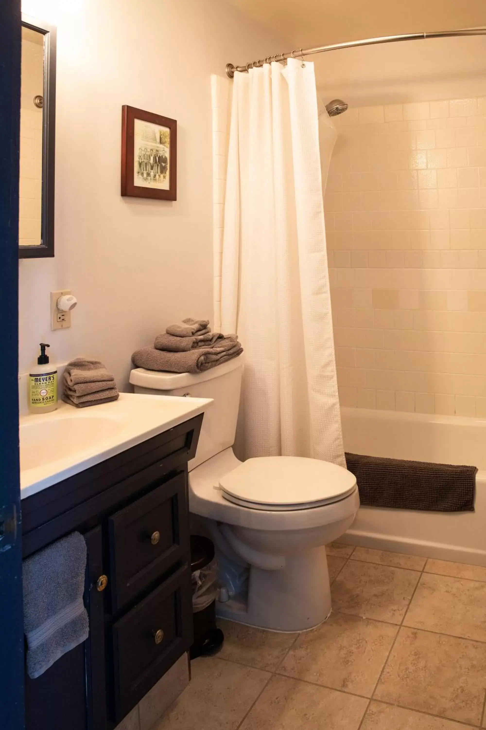 Bathroom in William Tell House