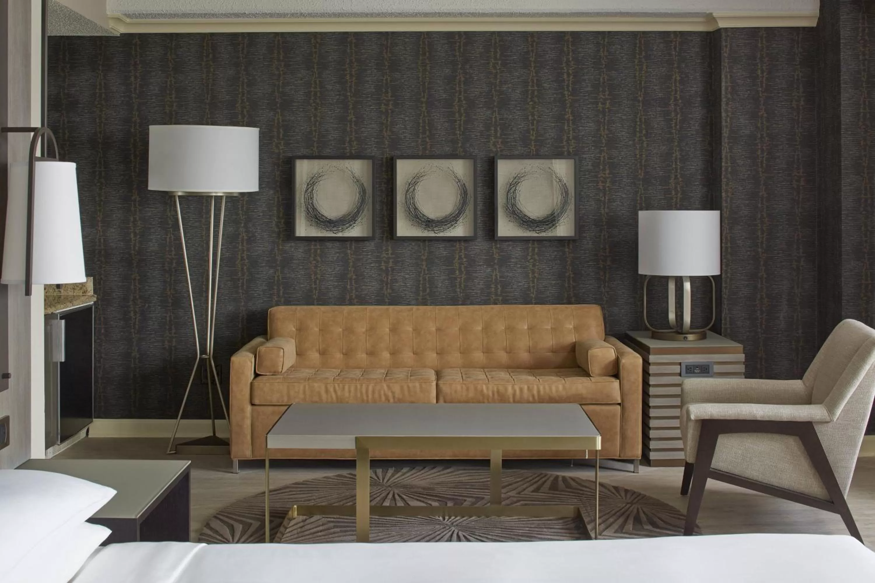 Living room in Dallas/Plano Marriott at Legacy Town Center