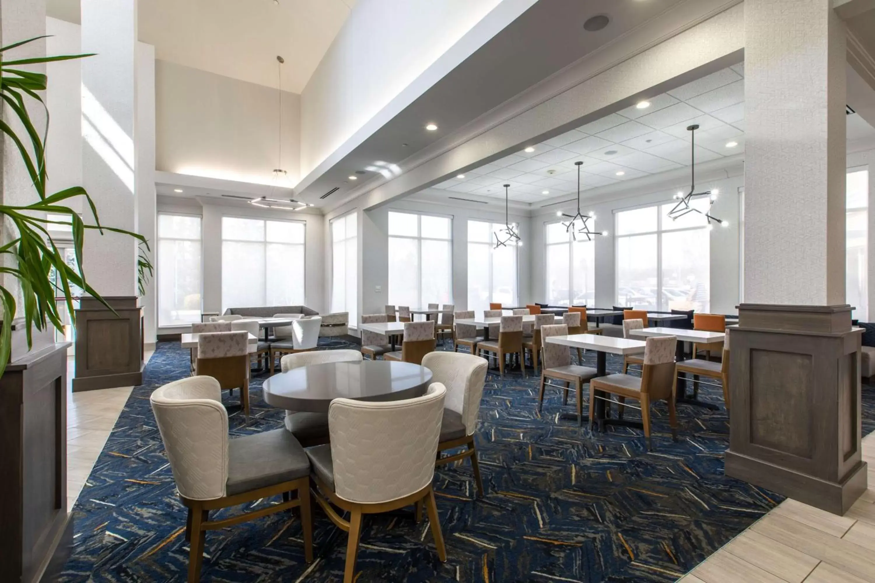 Lobby or reception, Restaurant/Places to Eat in Hilton Garden Inn Lynchburg