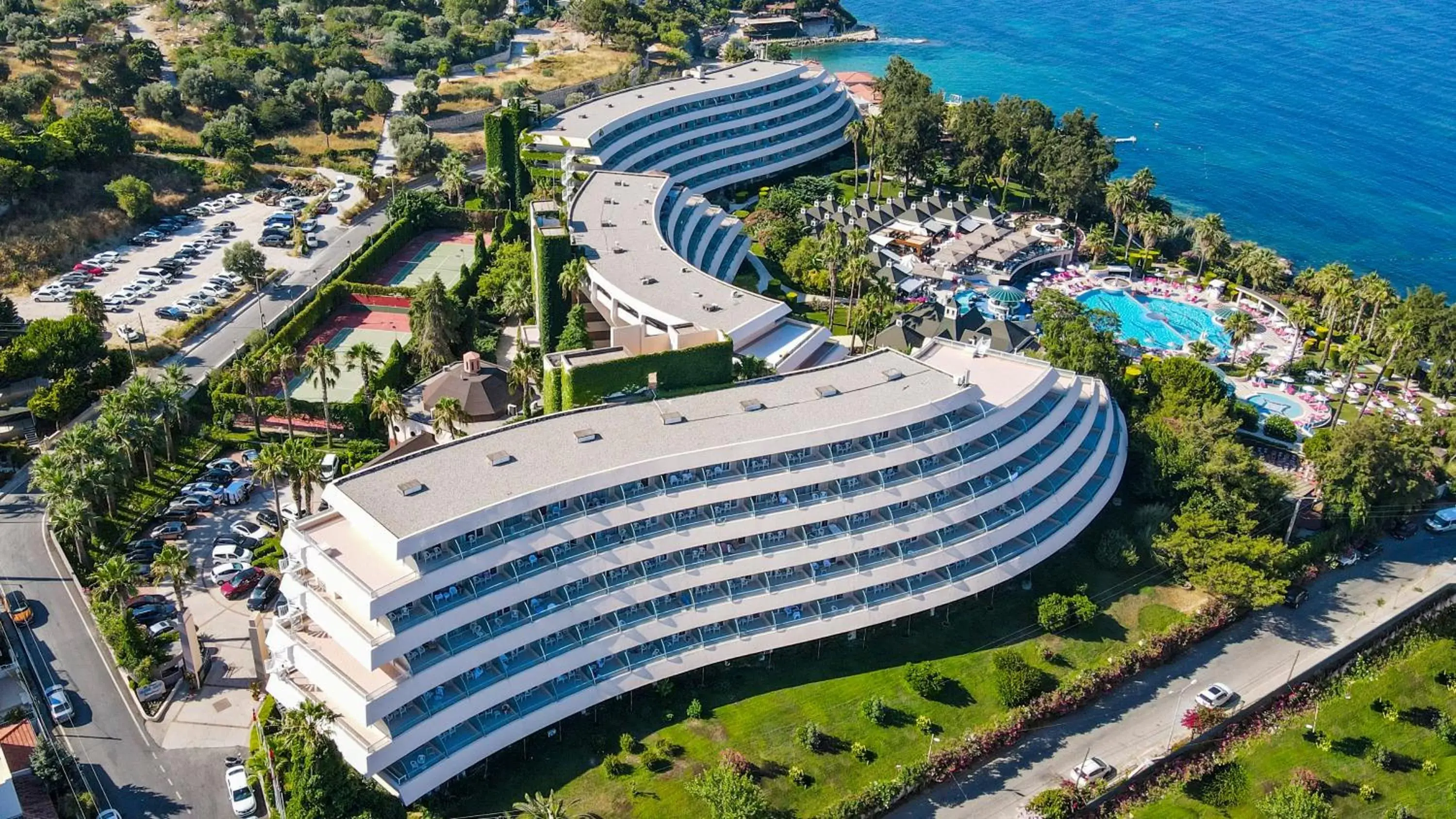 Bird's eye view, Bird's-eye View in The Grand Blue Sky International - All Inclusive