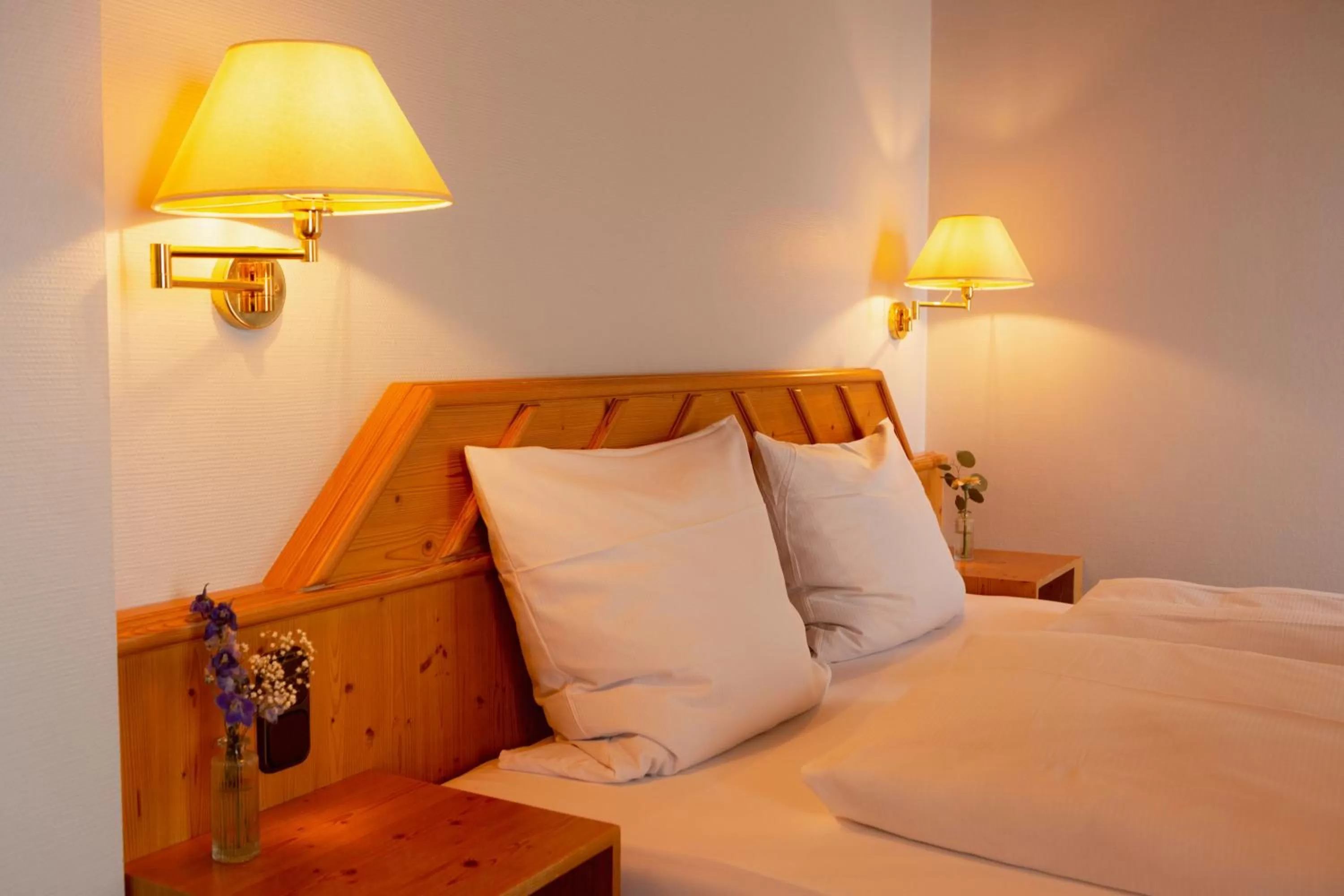 Photo of the whole room, Bed in Strandhotel SüdSee Diessen am Ammersee